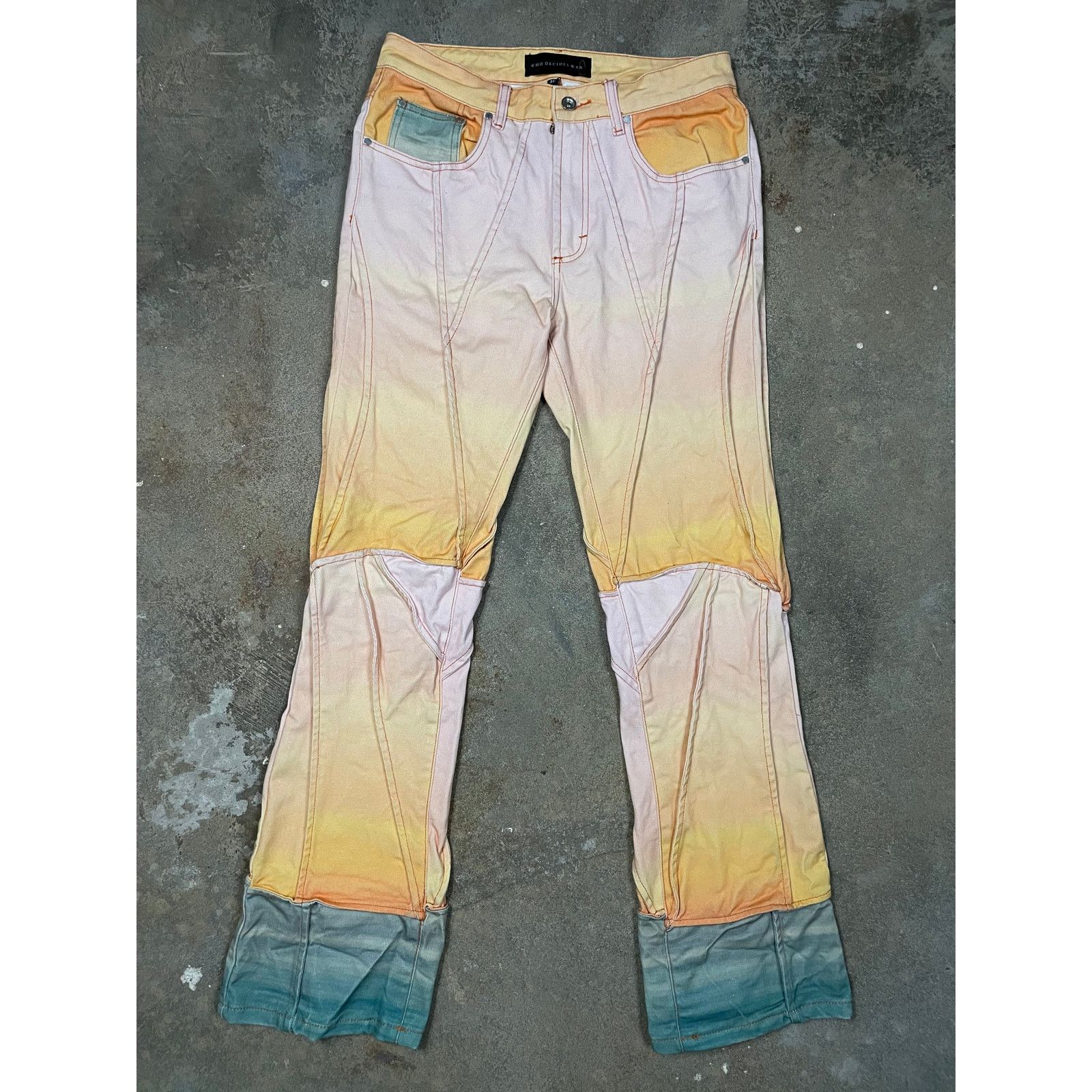 Who Decides War WDW Sunset Denim 30 Used Size US 30 / EU 46 - 1 Thumbnail