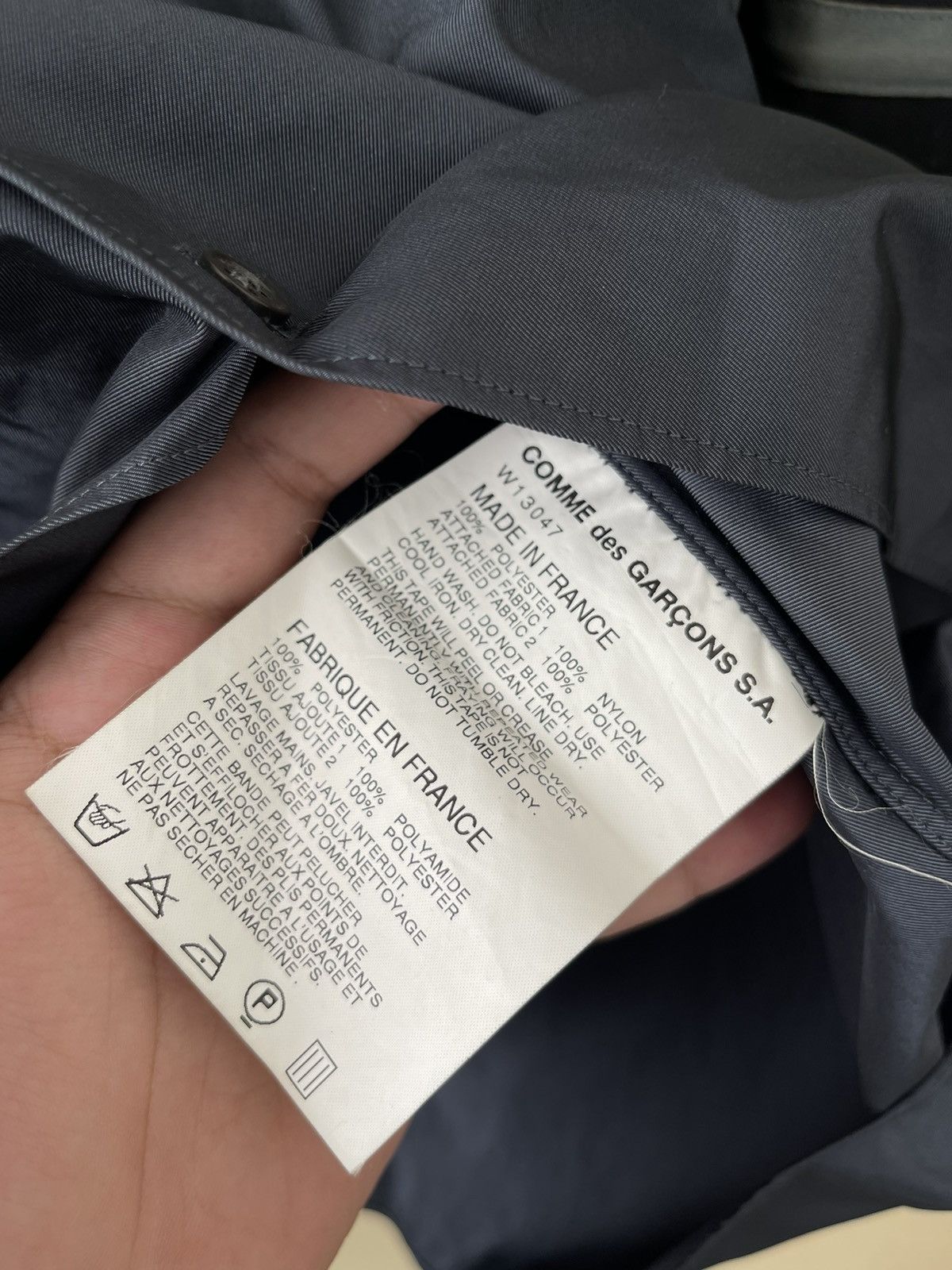 Comme des Garcons × Japanese Brand Comme Des Garcons Shirt Polyester Size US L / EU 52-54 / 3 - 5 Thumbnail
