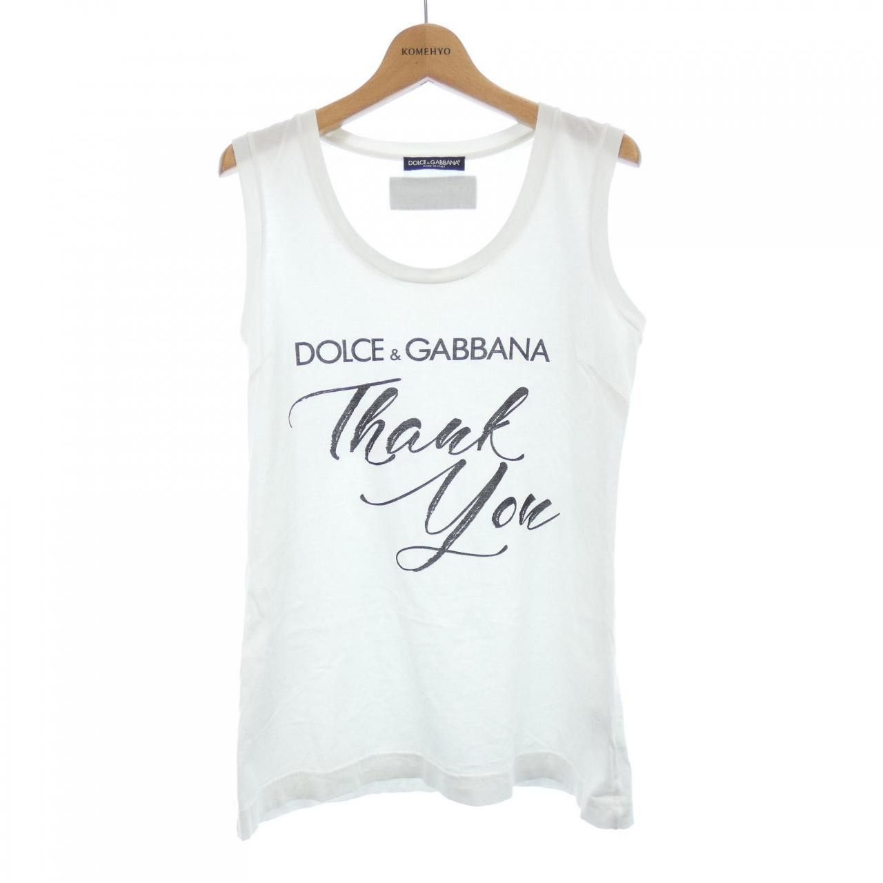 Dolce & Gabbana Dolce&Gabbana Tank Top Cotton Tops DUTY FREE for USA