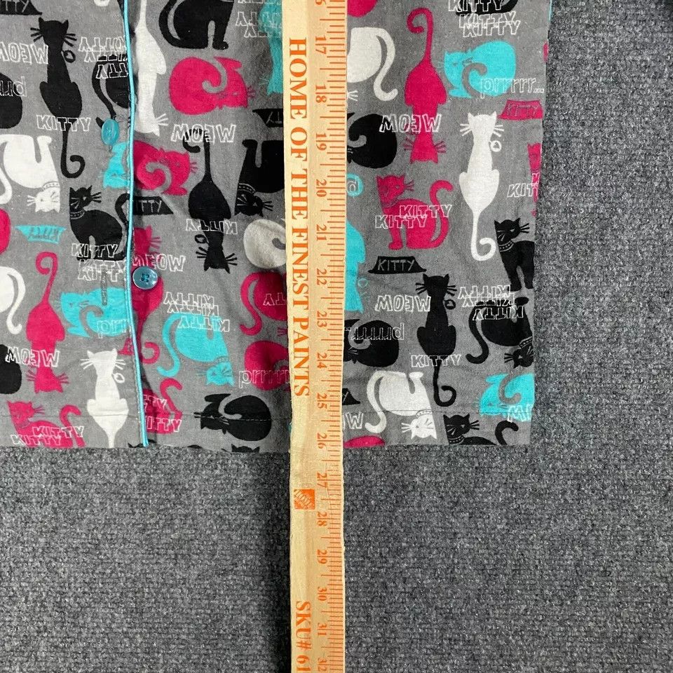 Joe Boxer Joe Boxer Pajama Top Women's Button Up 100% Cotton Adults M Size M / US 6-8 / IT 42-44 - 5 Thumbnail