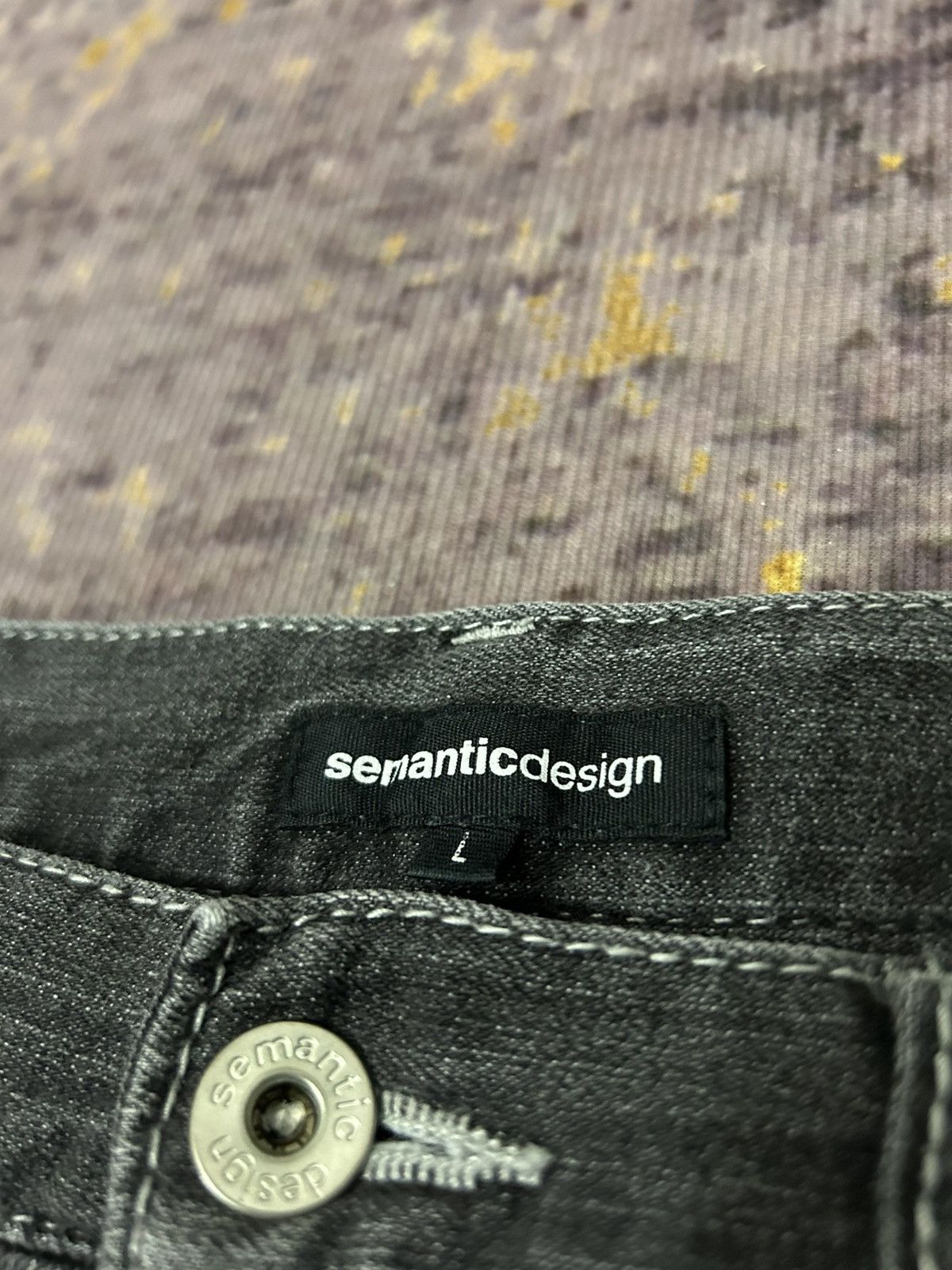 Tornado Mart Semntic Design Japan Whiskered jeans Size US 33 - 10 Thumbnail