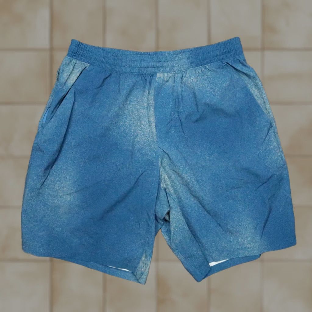 Lululemon Lululemon Shorts Men Large Blue Pace Breaker Linerless Athletic Training Running Size US 33 - 1 Thumbnail