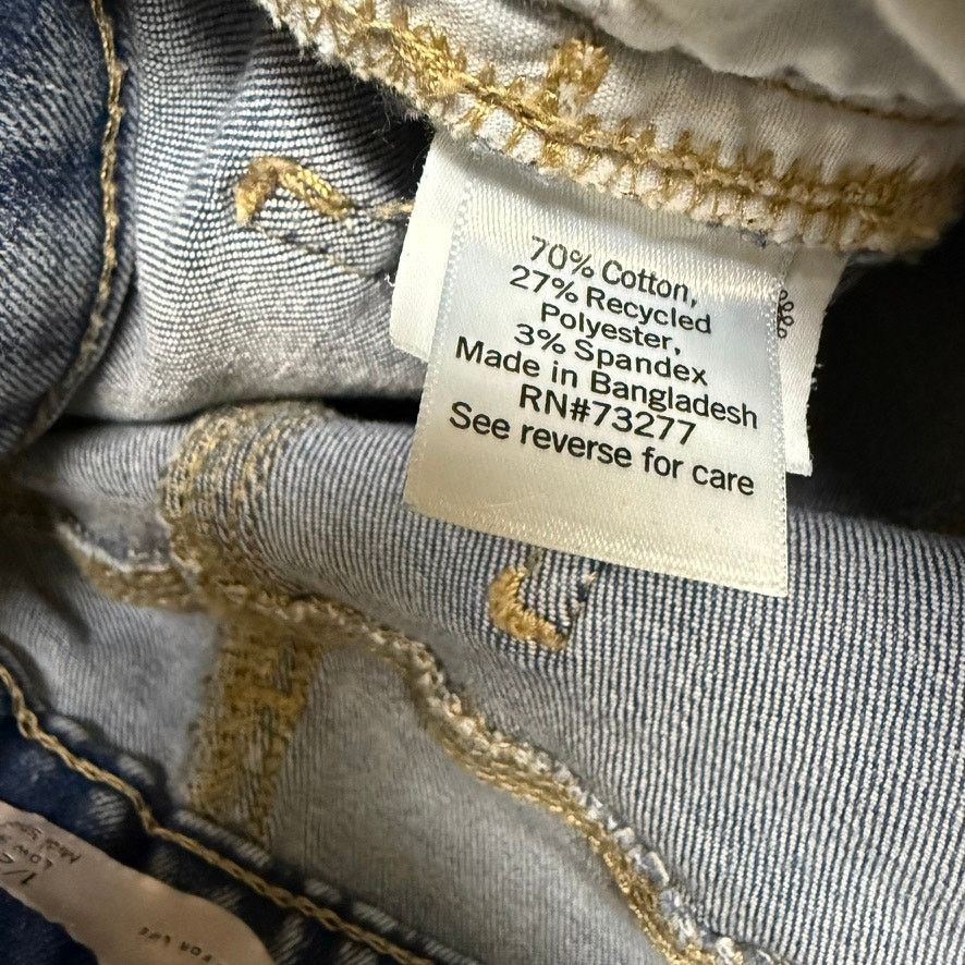 Other SO Juniors Denim Shorts Sz 1 Blue Distressed Cuffed Size 25" / US 0 / IT 36 - 4 Thumbnail
