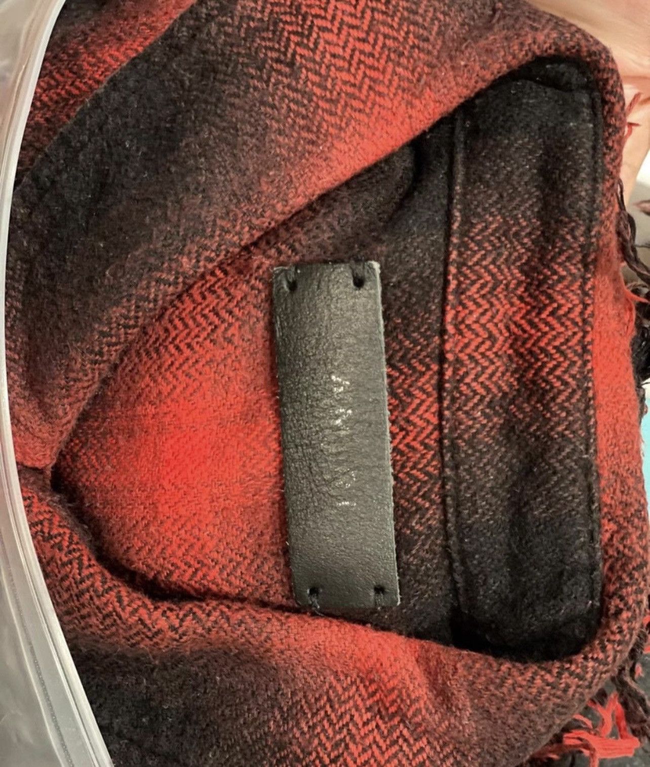 Amiri AMIRI Red plaid flannel shirt Size US XS / EU 42 / 0 - 5 Thumbnail