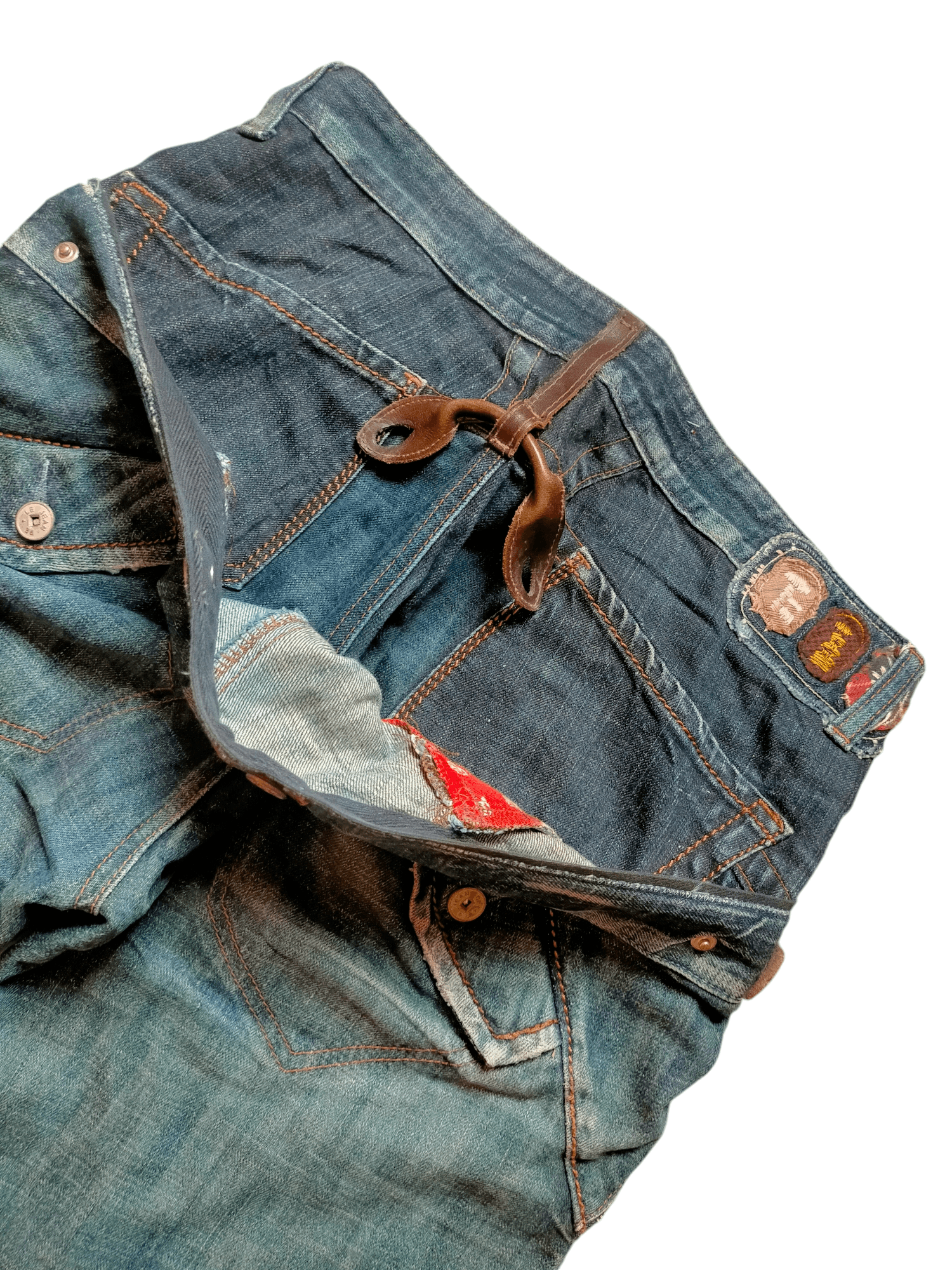 Marithe + Francois Girbaud Marithe Francois Girbaud 🔥Rare Multipocket Zipped Jeans Size US 32 / EU 48 - 5 Thumbnail