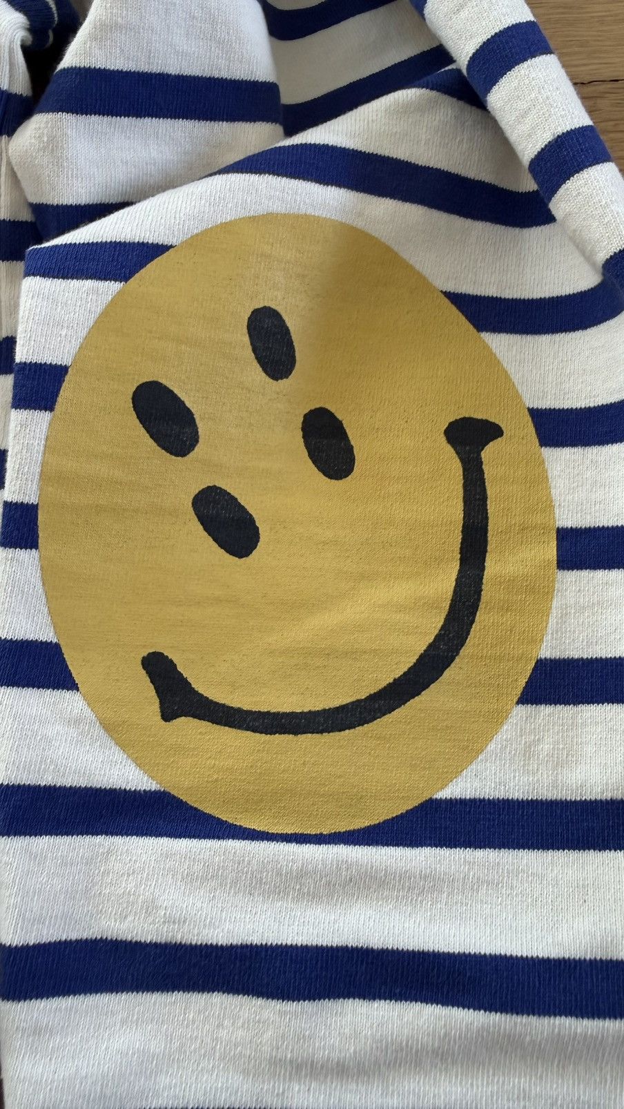 Kapital Kapital Smiley Profile Long Sleeve Jersey Blue Size 5 Size US M / EU 48-50 / 2 - 6 Thumbnail