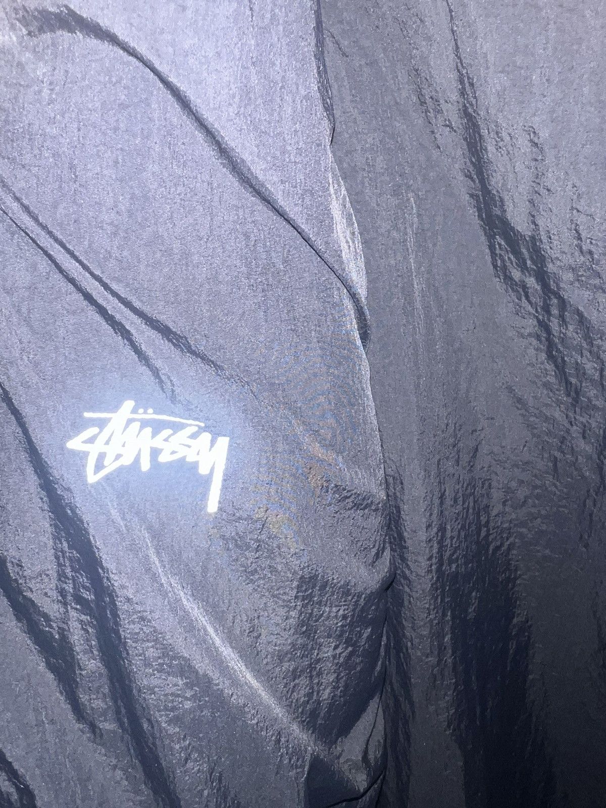 Stussy × Vintage Stussy reversible Sherpa jacket blue cheetah print Size US S / EU 44-46 / 1 - 5 Thumbnail
