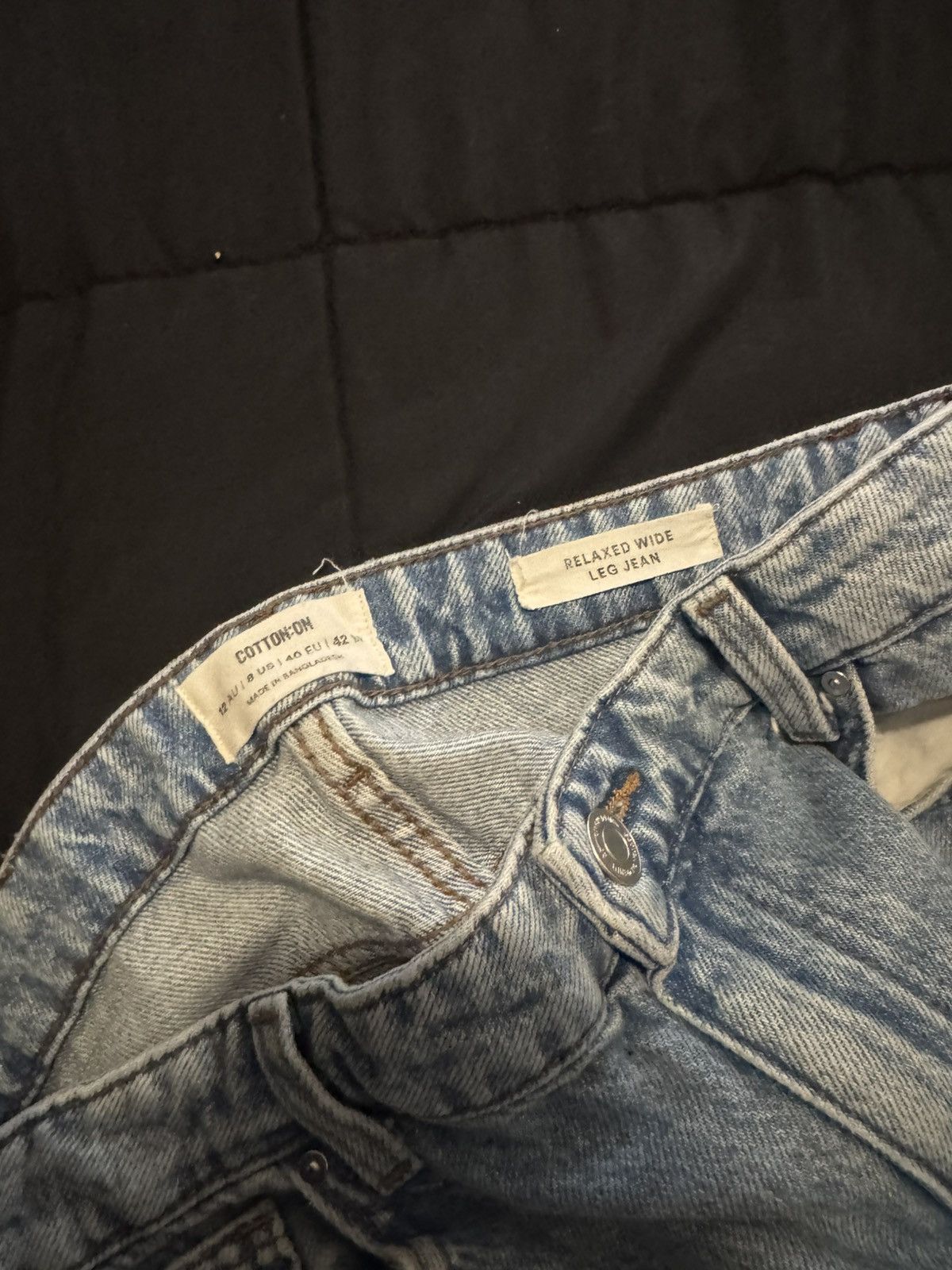Cotton On Cotton on wide leg denim Size US 32 / EU 48 - 3 Thumbnail