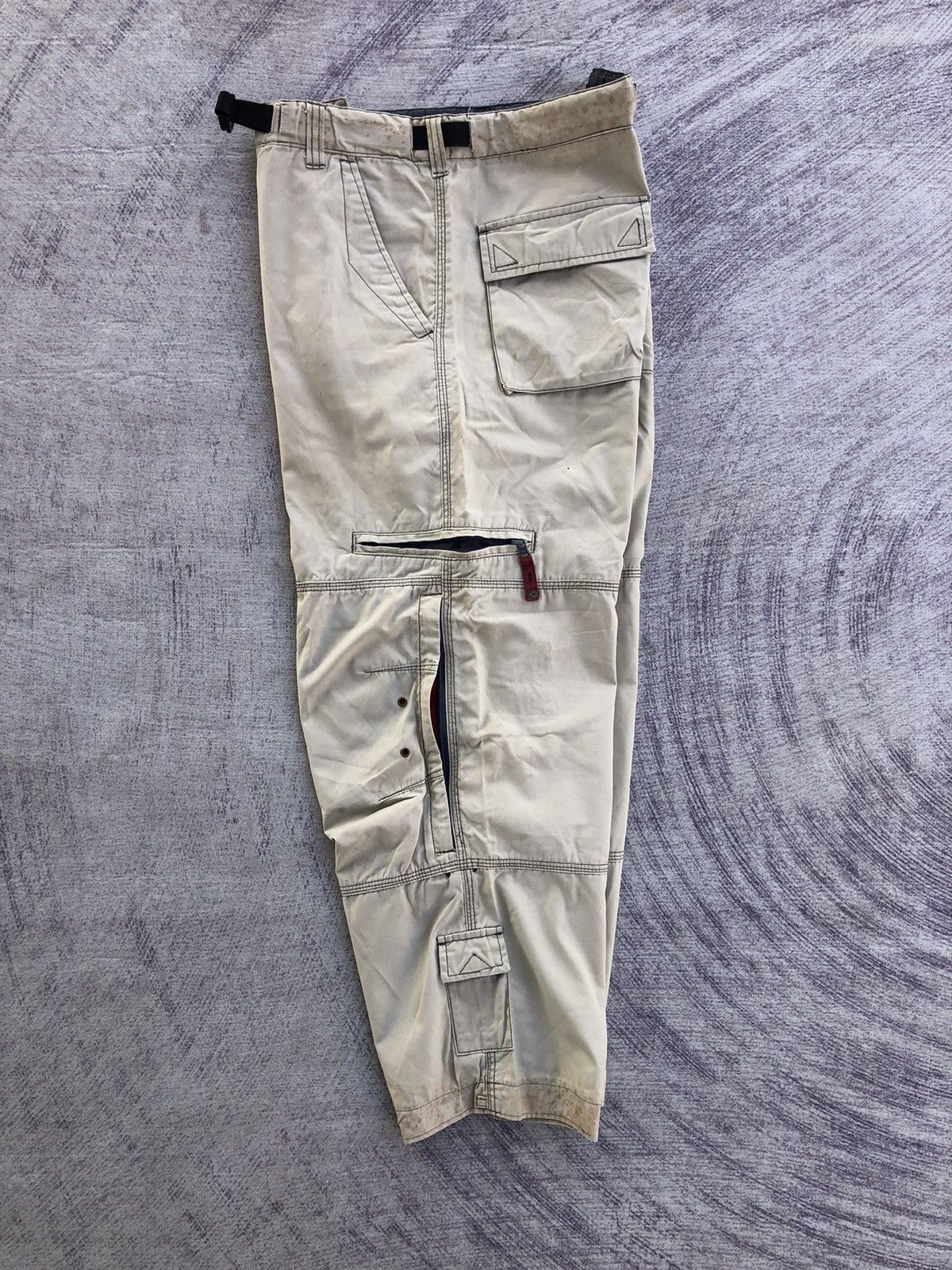 Japanese Brand Japanese Faded chevre Outdoor Cargo pants With 10 pocket Size US 36 / EU 52 - 18 Thumbnail