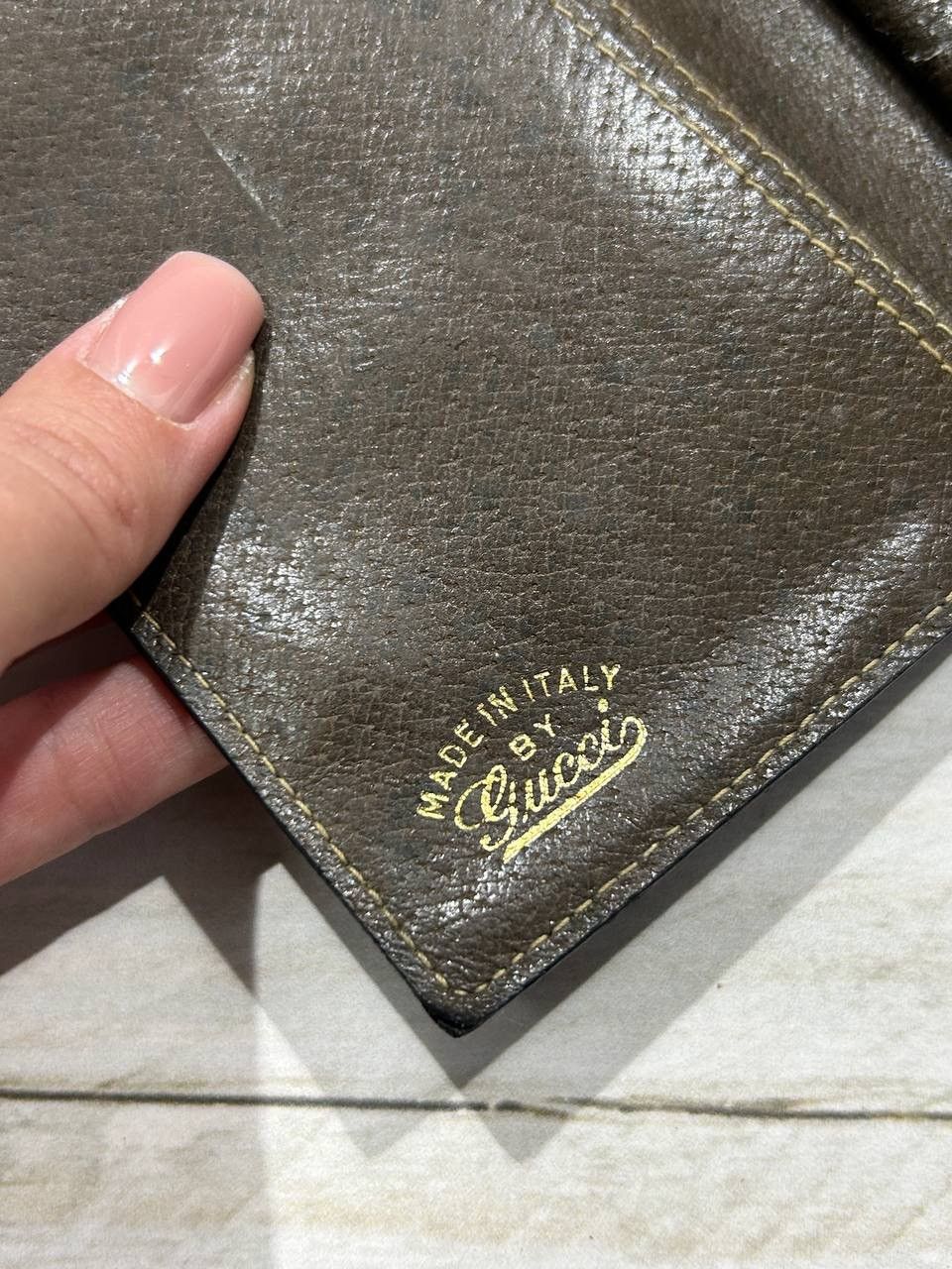 Gucci Vintage Gucci Card Holder Wallet Women Size ONE SIZE - 10 Thumbnail