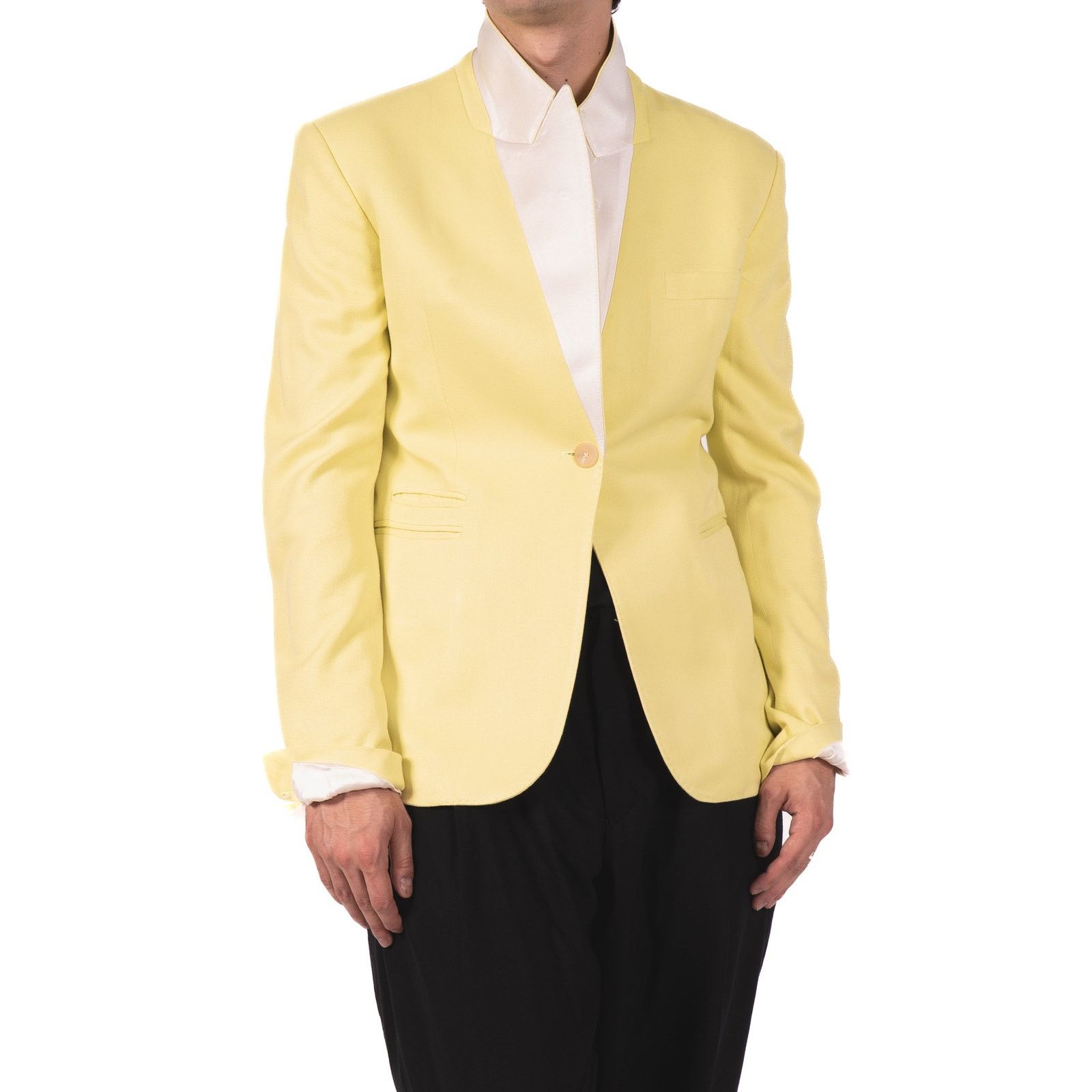 Haider Ackermann FW20 Marova Lemon Suit Jacket Size 46S - 1 Thumbnail