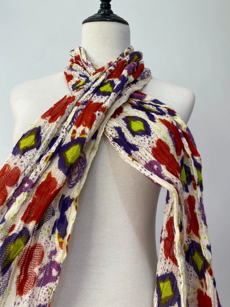 Vivienne Westwood Vivienne Westwood Old graffiti scarf Size ONE SIZE - 5 Thumbnail