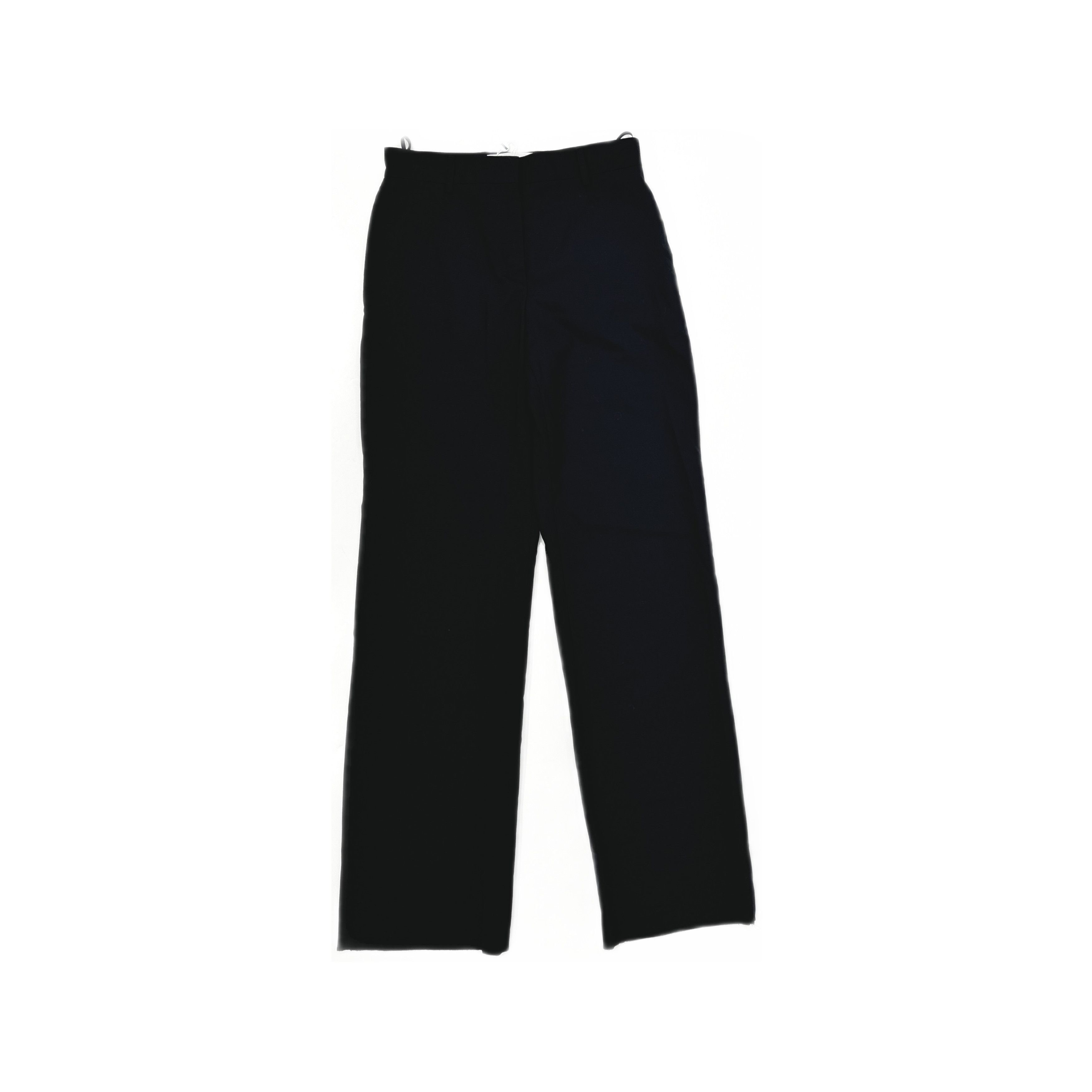 Loewe Loewe Black Wool Trousers Size 38 Size 26" / US 2 / IT 38 - 1 Thumbnail