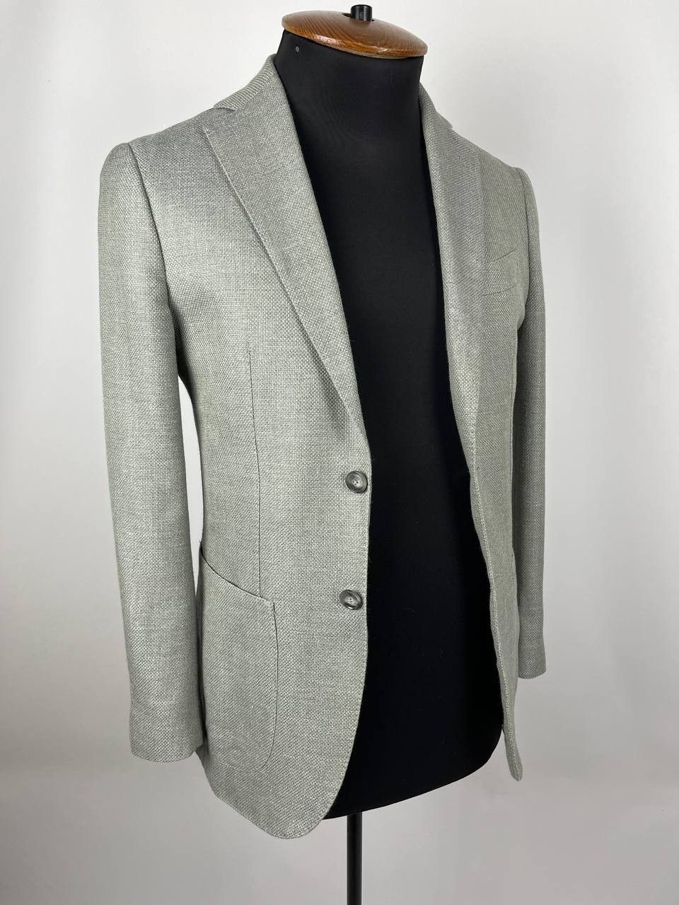Suitsupply Suitsupply Havana Patch Wool Silk Linen Cashmere Blazer Size 44S - 2 Thumbnail