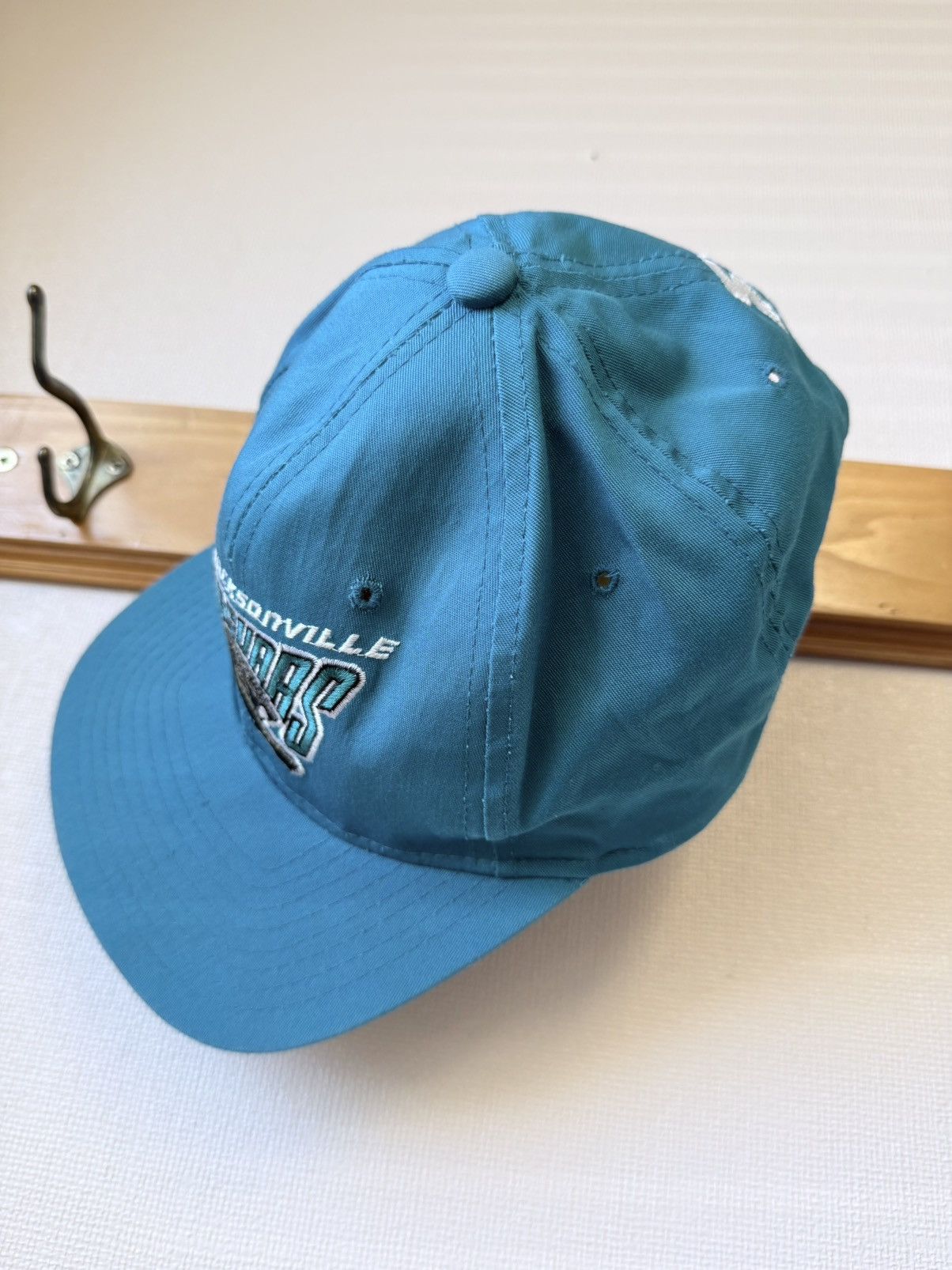 Starter Vtg Starter Jacksonville Jaguars Hat NFL “Banned Logo” 90s Size ONE SIZE - 3 Thumbnail