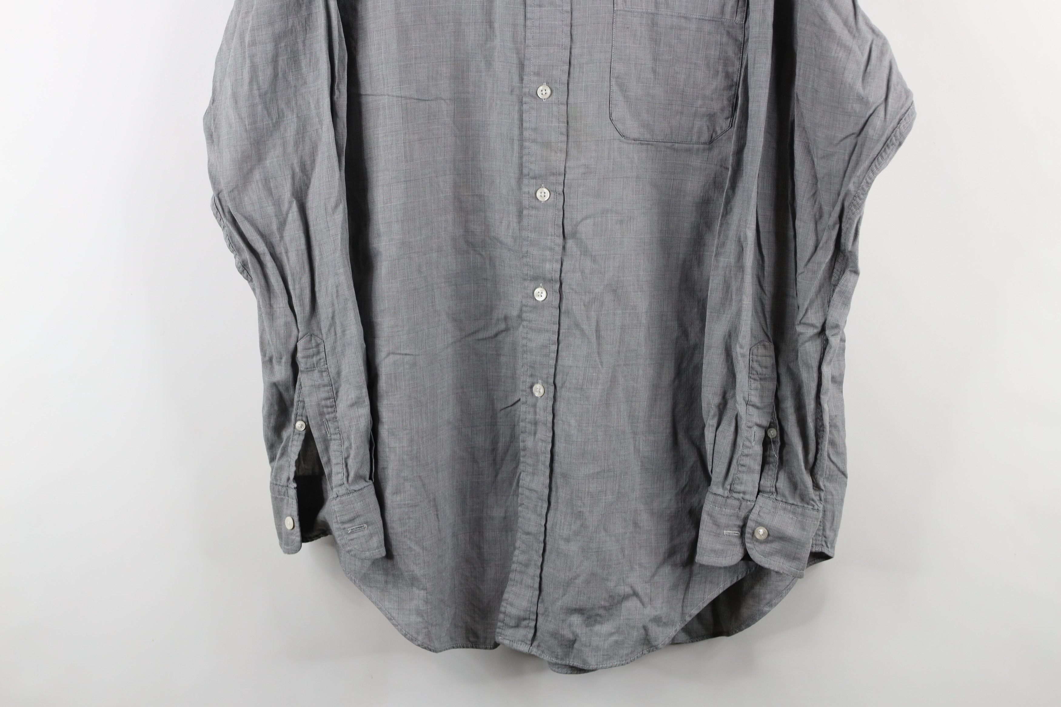 Brooks Brothers × Vintage Vintage 80s Brooks Brothers Cotton Button Down Shirt Plaid Size US M / EU 48-50 / 2 - 3 Thumbnail