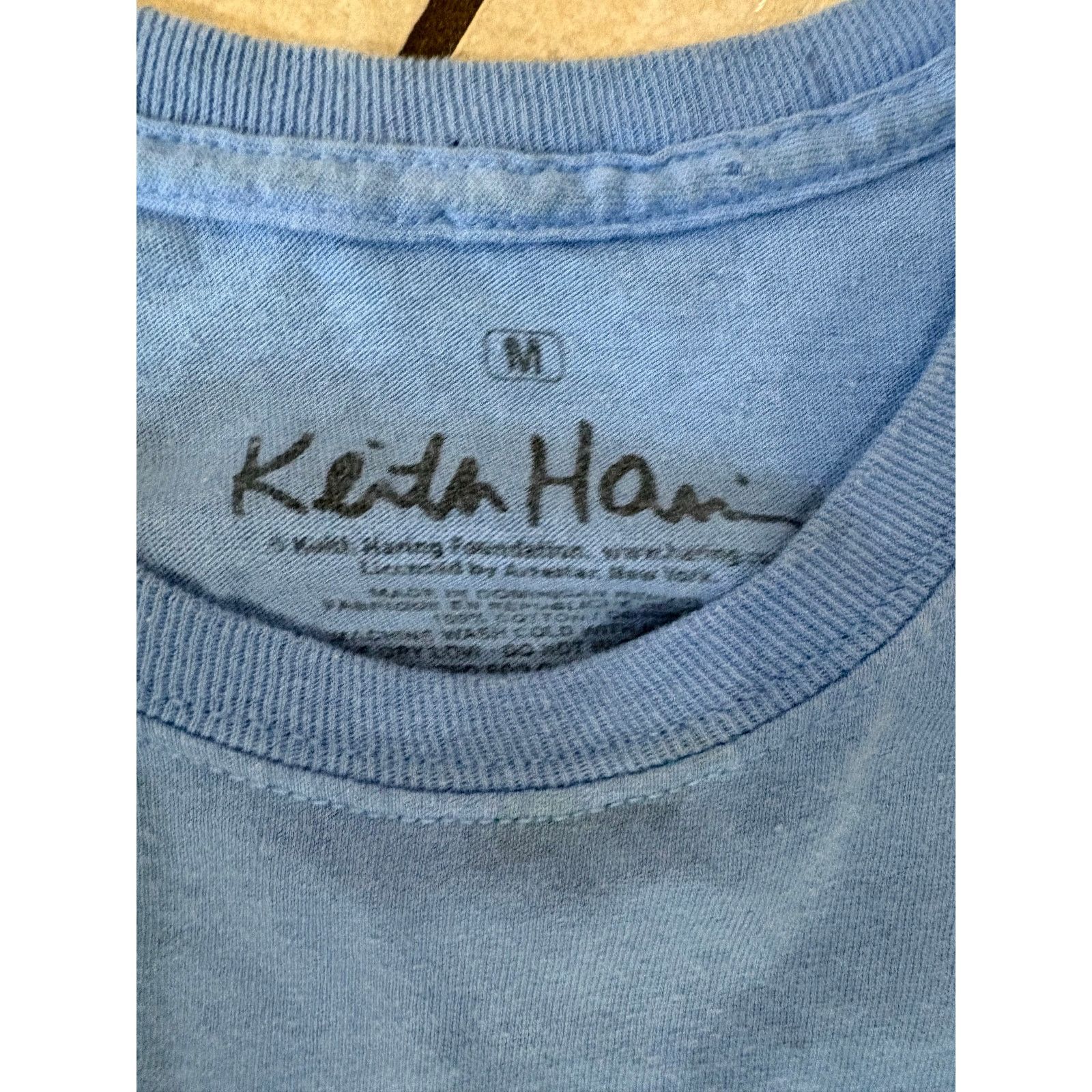 Keith Haring Keith Haring three eyes smiling face shirt size medium Size US M / EU 48-50 / 2 - 2 Thumbnail