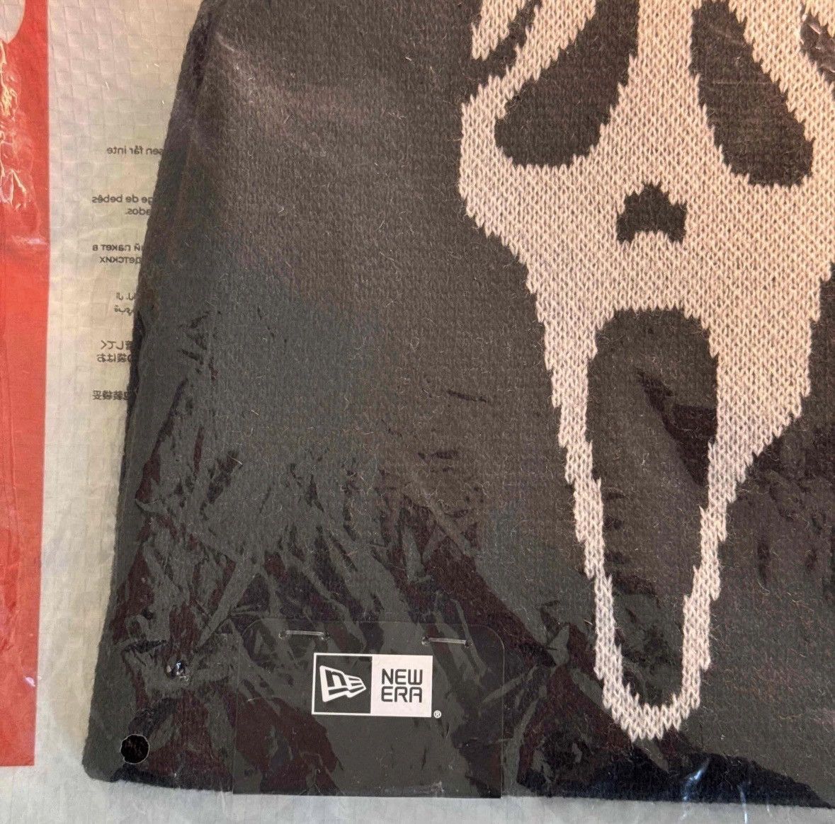 New Era × Supreme New Era GhostFace Beanie Size ONE SIZE - 2 Thumbnail