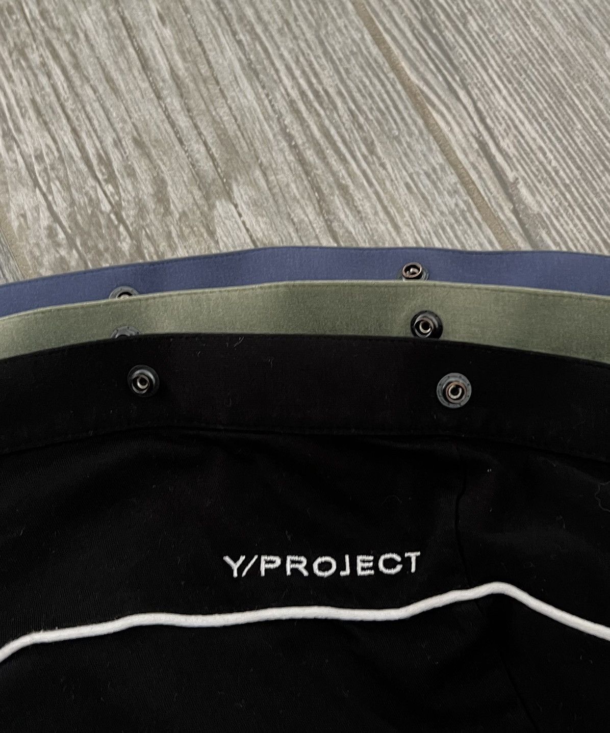 Y/Project Rare Y-Project Triple Layered Snap On Runway Logo Shirt Size US XL / EU 56 / 4 - 6 Thumbnail