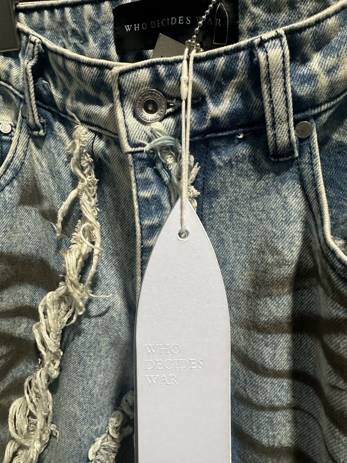 Who Decides War Who decides war Window Ray Denim Size US 30 / EU 46 - 3 Thumbnail