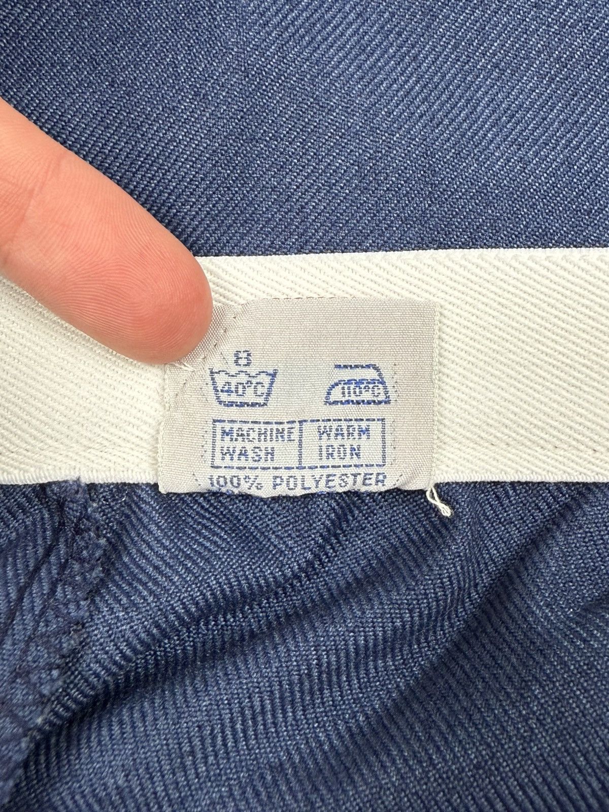 Vintage 1980’s Vintage JB Sportswear Navy BlueTennis Shorts M Size US 31 - 4 Thumbnail