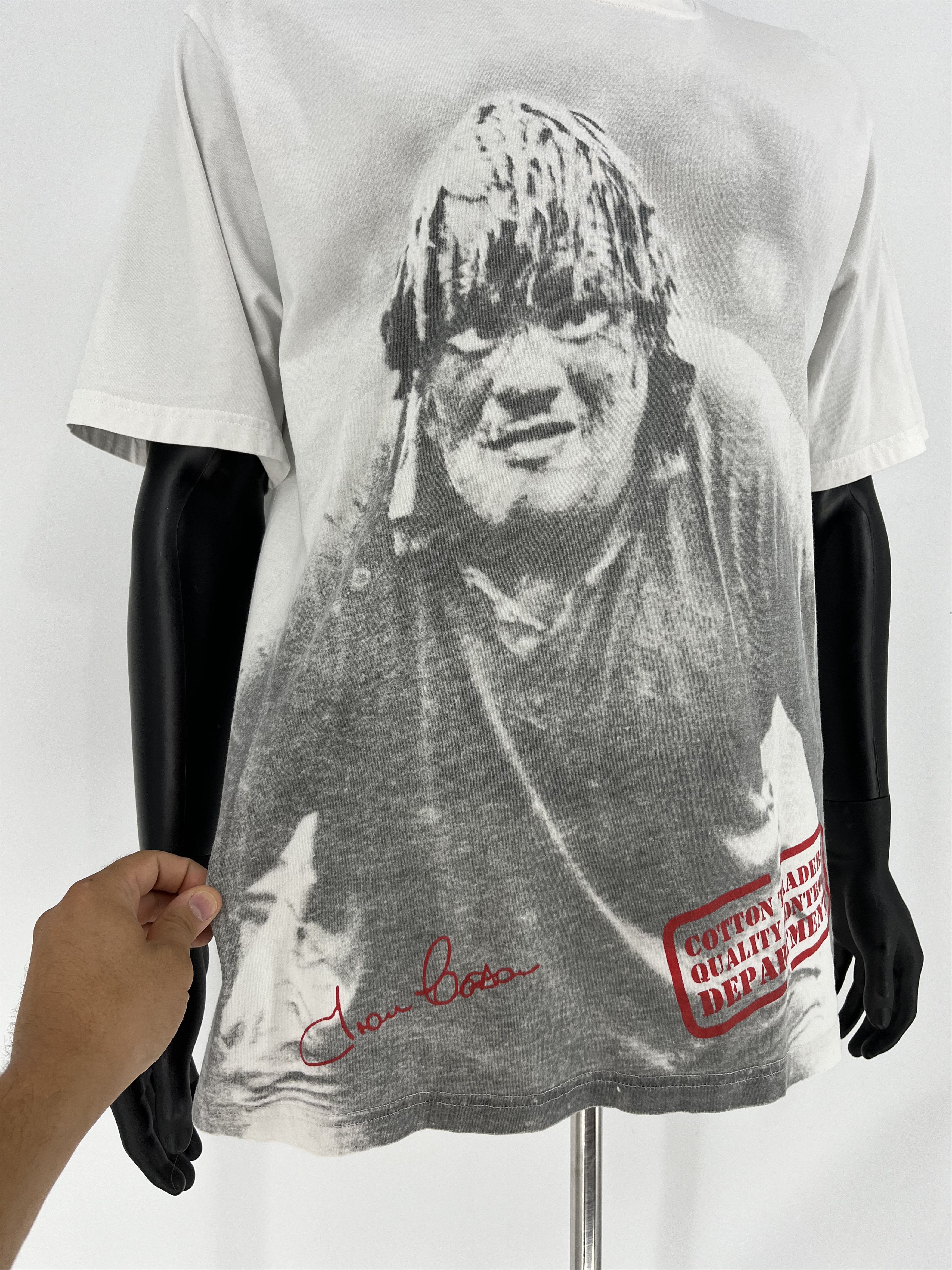 Band Tees × Cotton Traders × Vintage Vinatge Showing Fran Cotton In All His Muddy Glory Rare Item Size US L / EU 52-54 / 3 - 5 Thumbnail