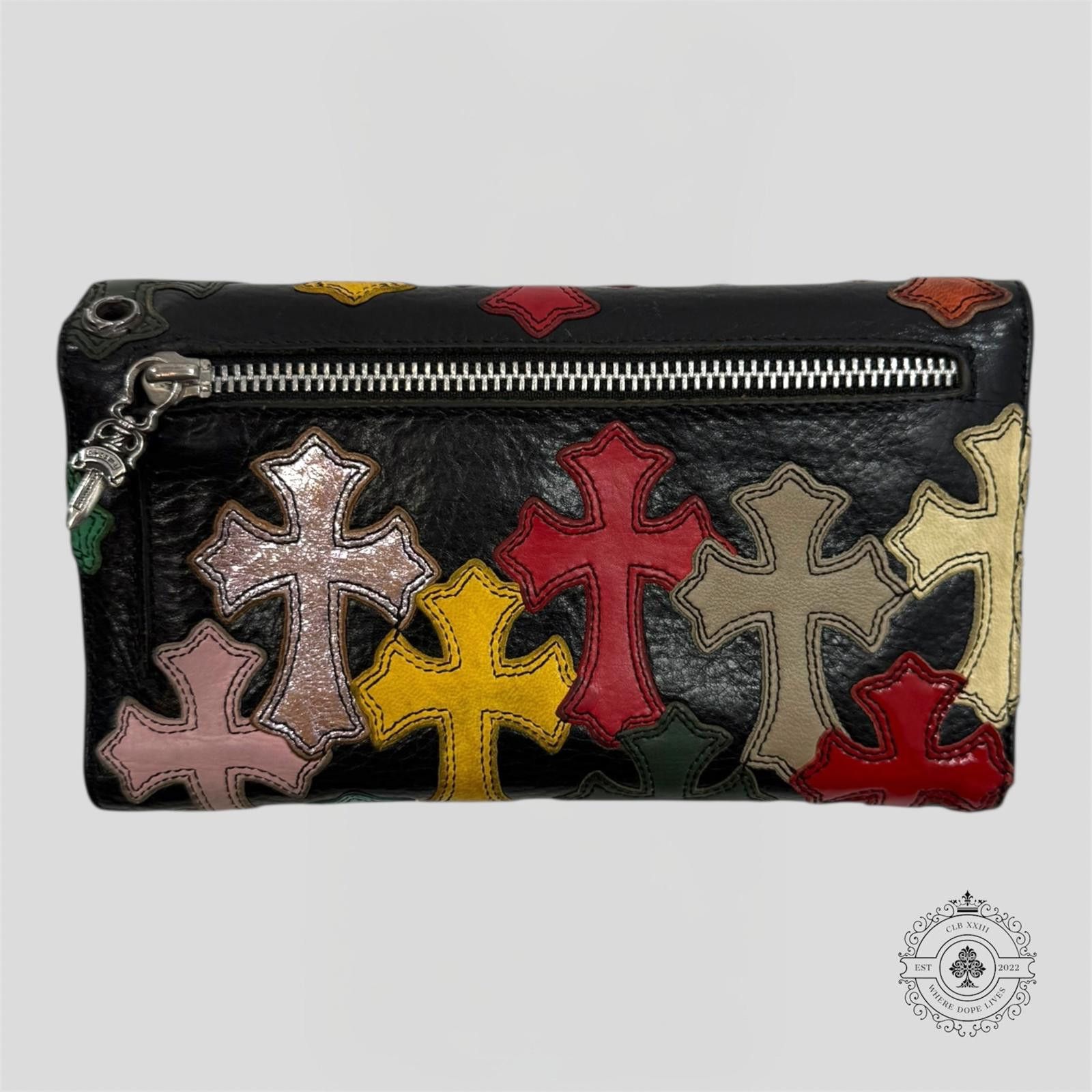 Chrome Hearts Chrome Hearts Cross Patch Wave Wallet Size ONE SIZE - 3 Thumbnail