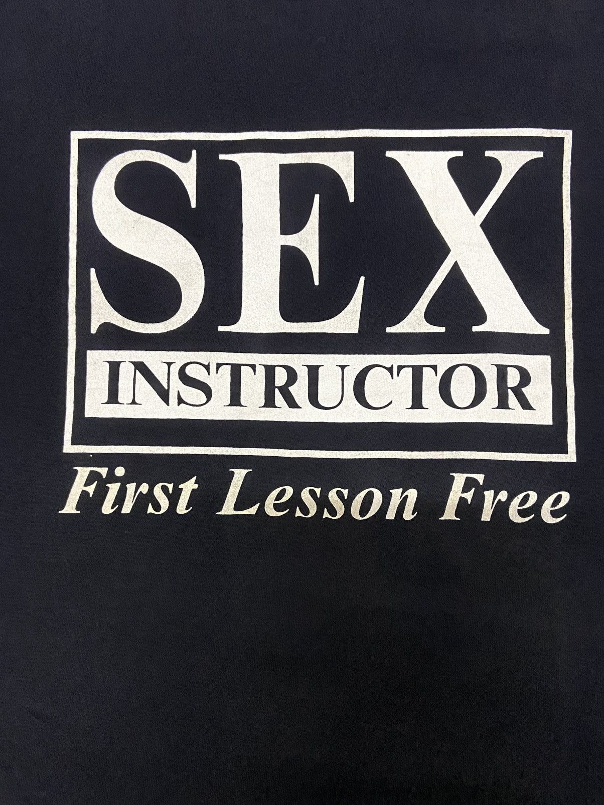 Other SEX INSTRUCTOR TEE Size US S / EU 44-46 / 1 - 10 Thumbnail