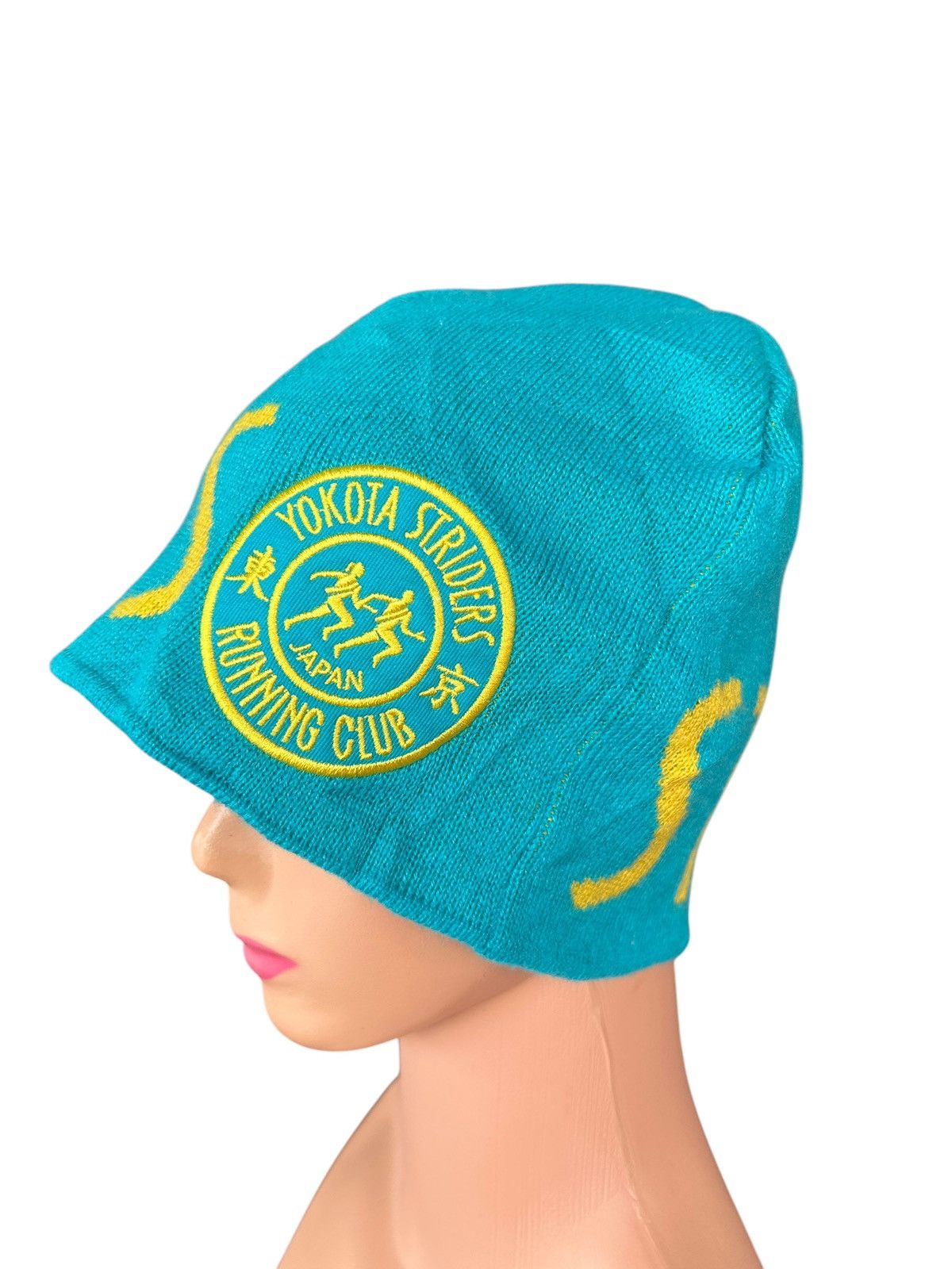 Japanese Brand × Kapital × Vintage Japan Running Club Yokata Striders Beanie Hats Size ONE SIZE - 7 Thumbnail