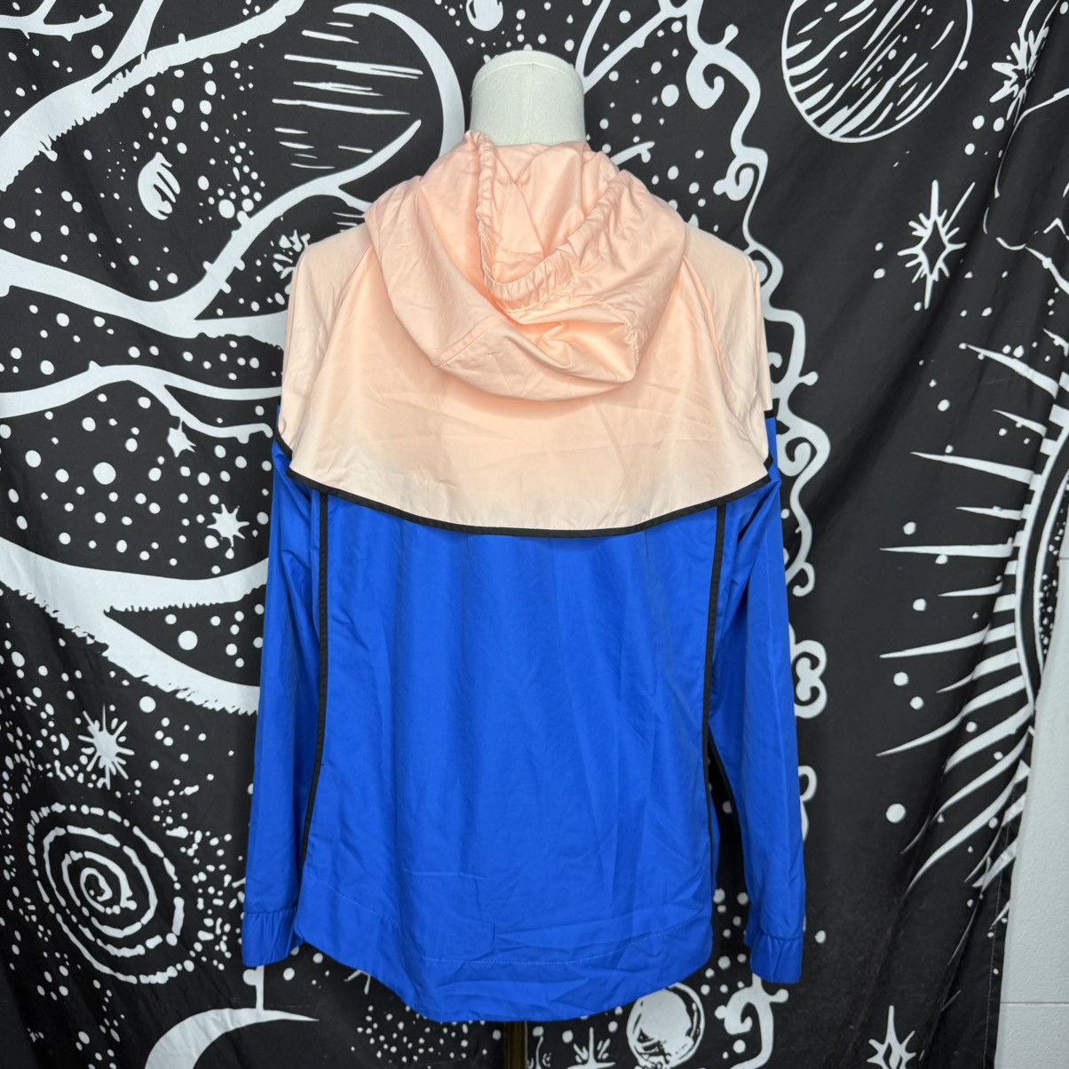 Nike Nike Blue and Light Pink Colorblock Windbreaker Jacket Size M / US 6-8 / IT 42-44 - 3 Thumbnail