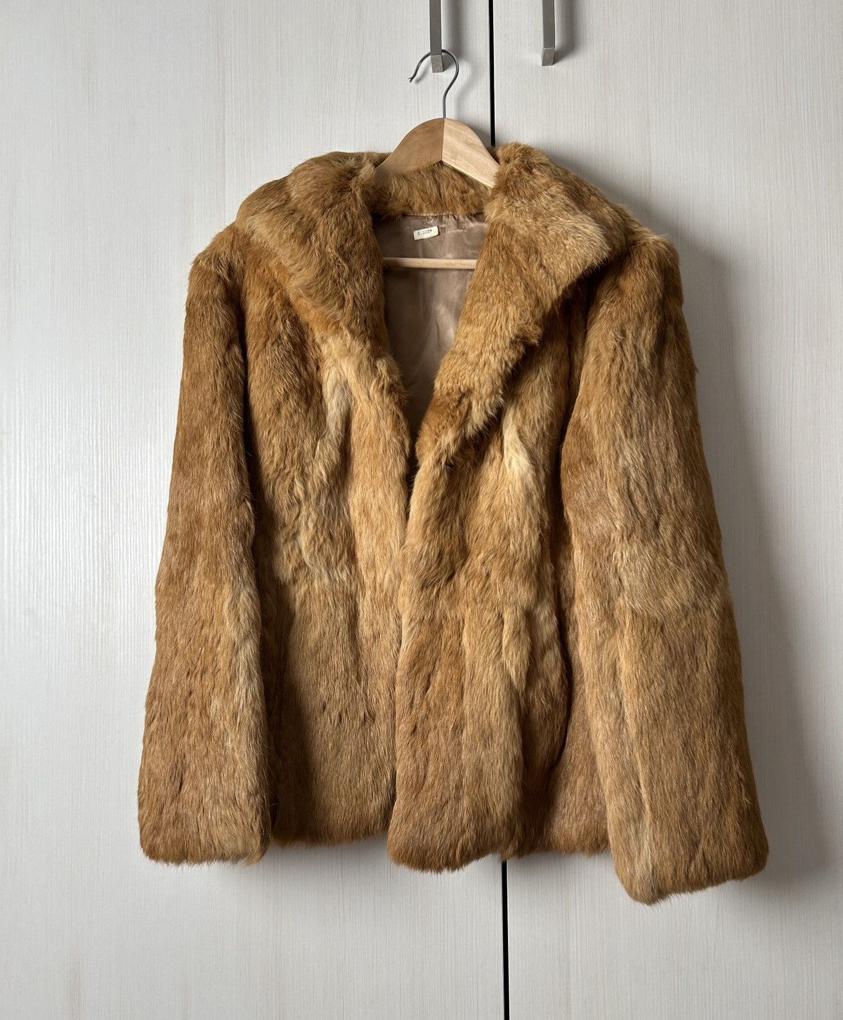 Japanese Brand Rabbit fur coat women’s vintage 90s Size S / US 4 / IT 40 - 1 Thumbnail
