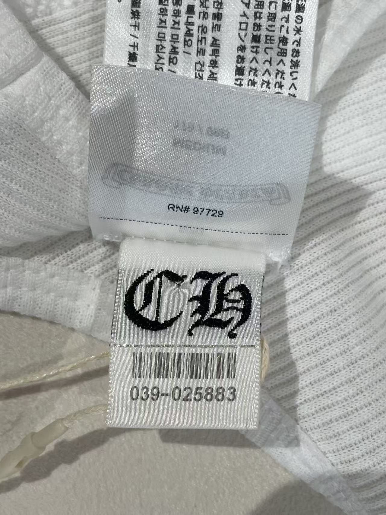 Chrome Hearts Chrome Hearts Neck Logo White Tank Top Size M / US 6-8 / IT 42-44 - 18 Thumbnail