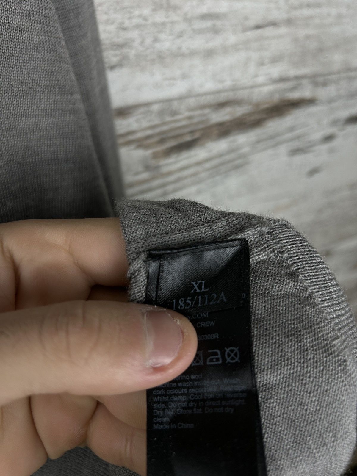 Allsaints × Japanese Brand Mens AllSaints Fors Merino crew sweaty knitwear luxury Size US XL / EU 56 / 4 - 6 Thumbnail