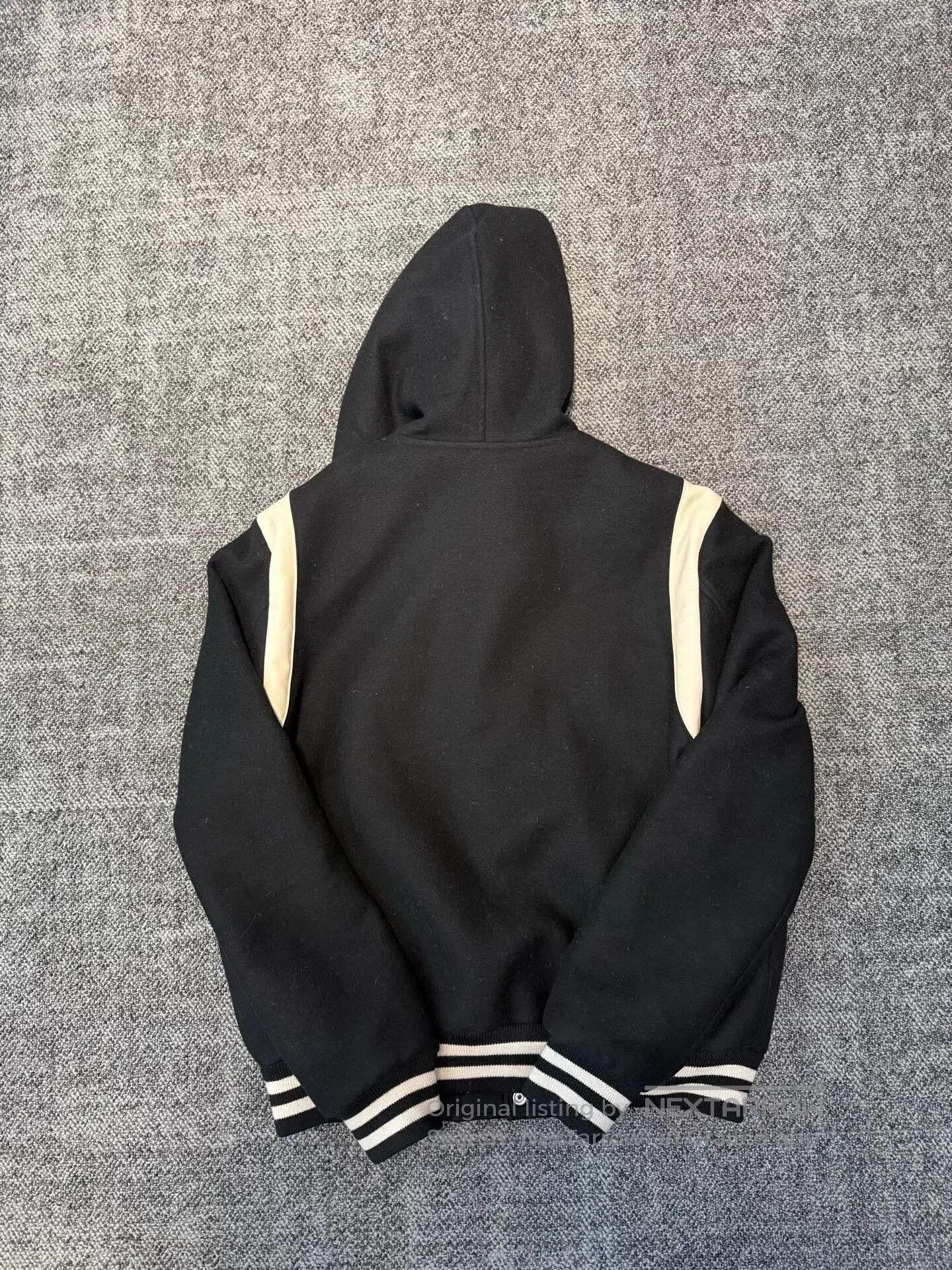 Celine Celine Black Hooded Wool Blend Coat. Size US L / EU 52-54 / 3 - 2 Thumbnail