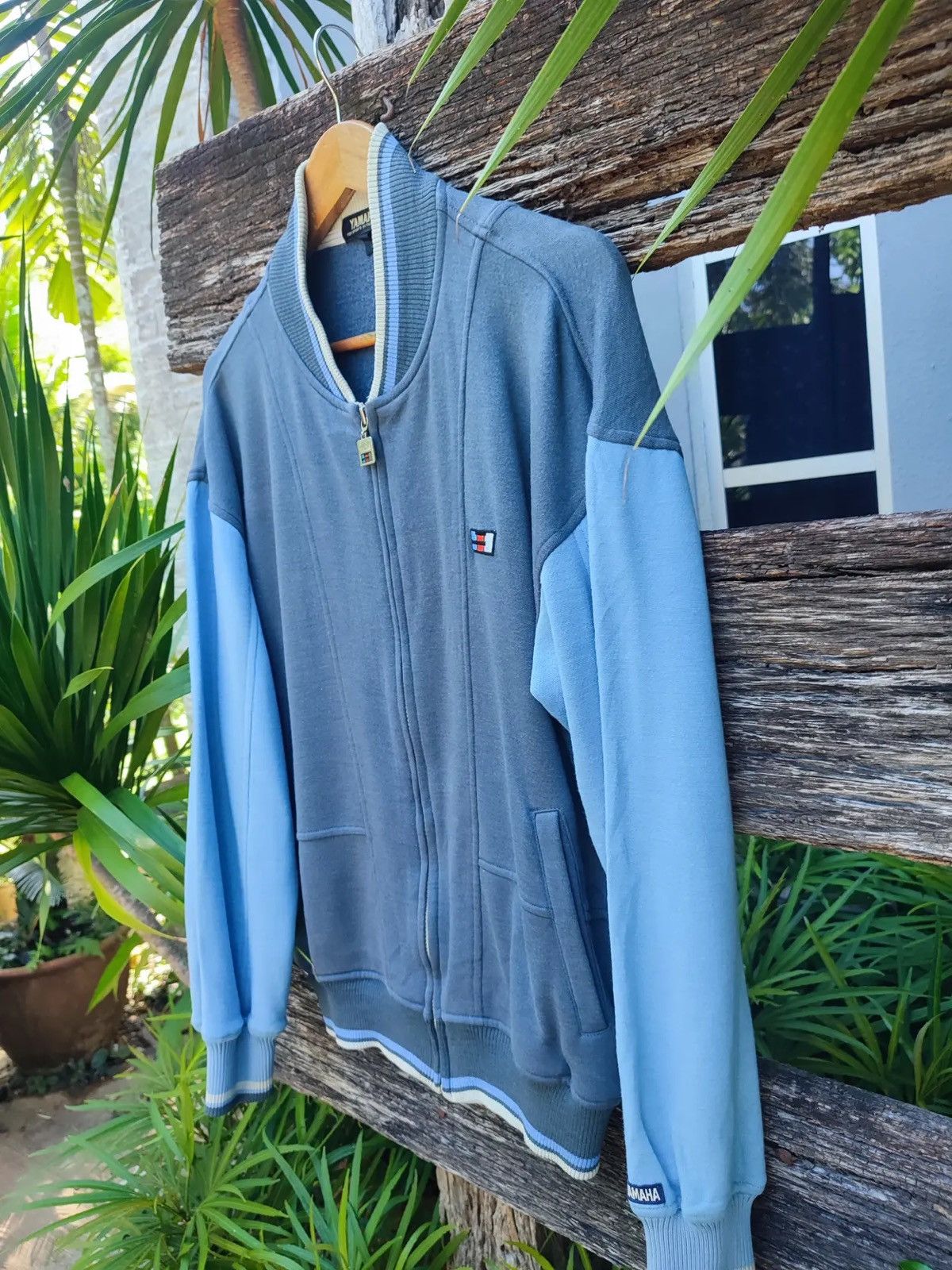 Yamaha Vintage Yamaha Sportswear Zip-Up Jacket – Japan LL Size Size US L / EU 52-54 / 3 - 4 Thumbnail