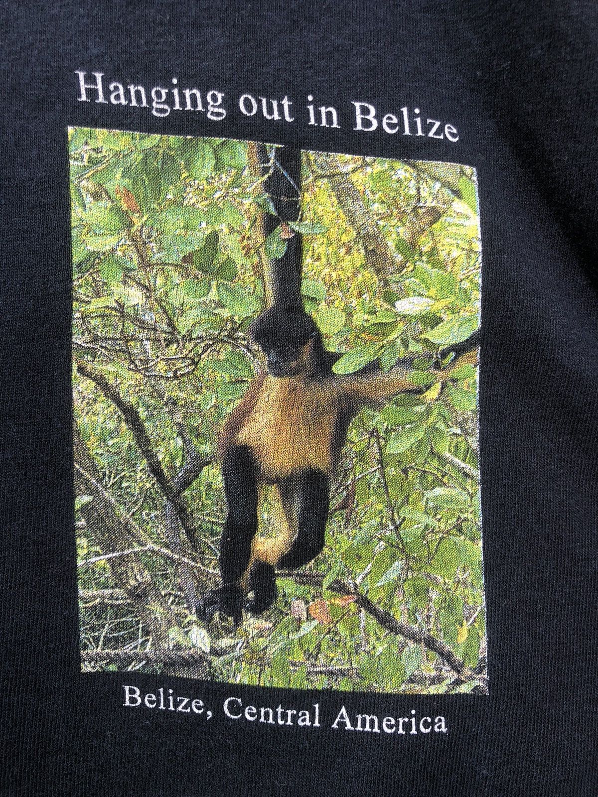 The Mountain Vintage Y2K Hanging Out In Belize,Central America Tshirt Size US L / EU 52-54 / 3 - 11 Thumbnail