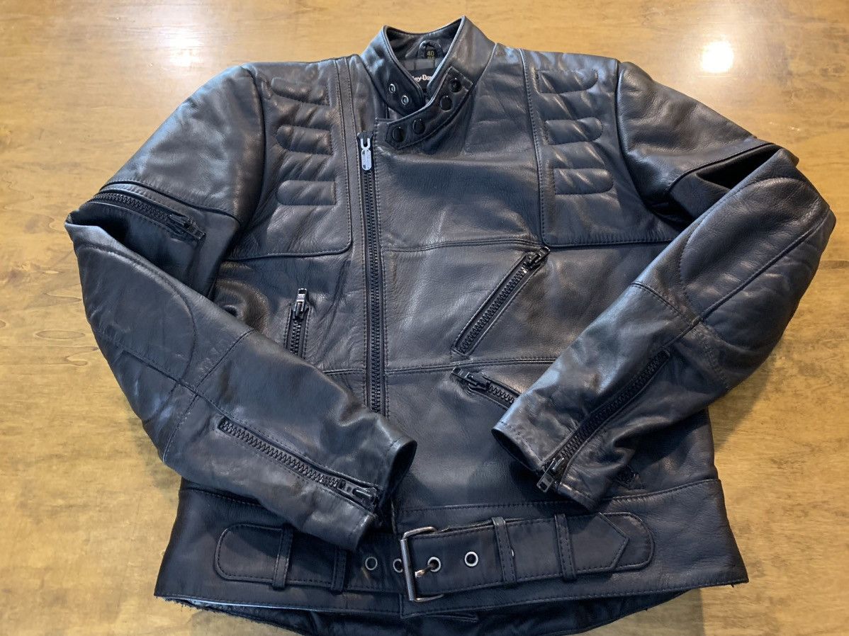 Harley Davidson Vintage 1980s Harley Davidson Leather Jacket Size US M / EU 48-50 / 2 - 3 Thumbnail