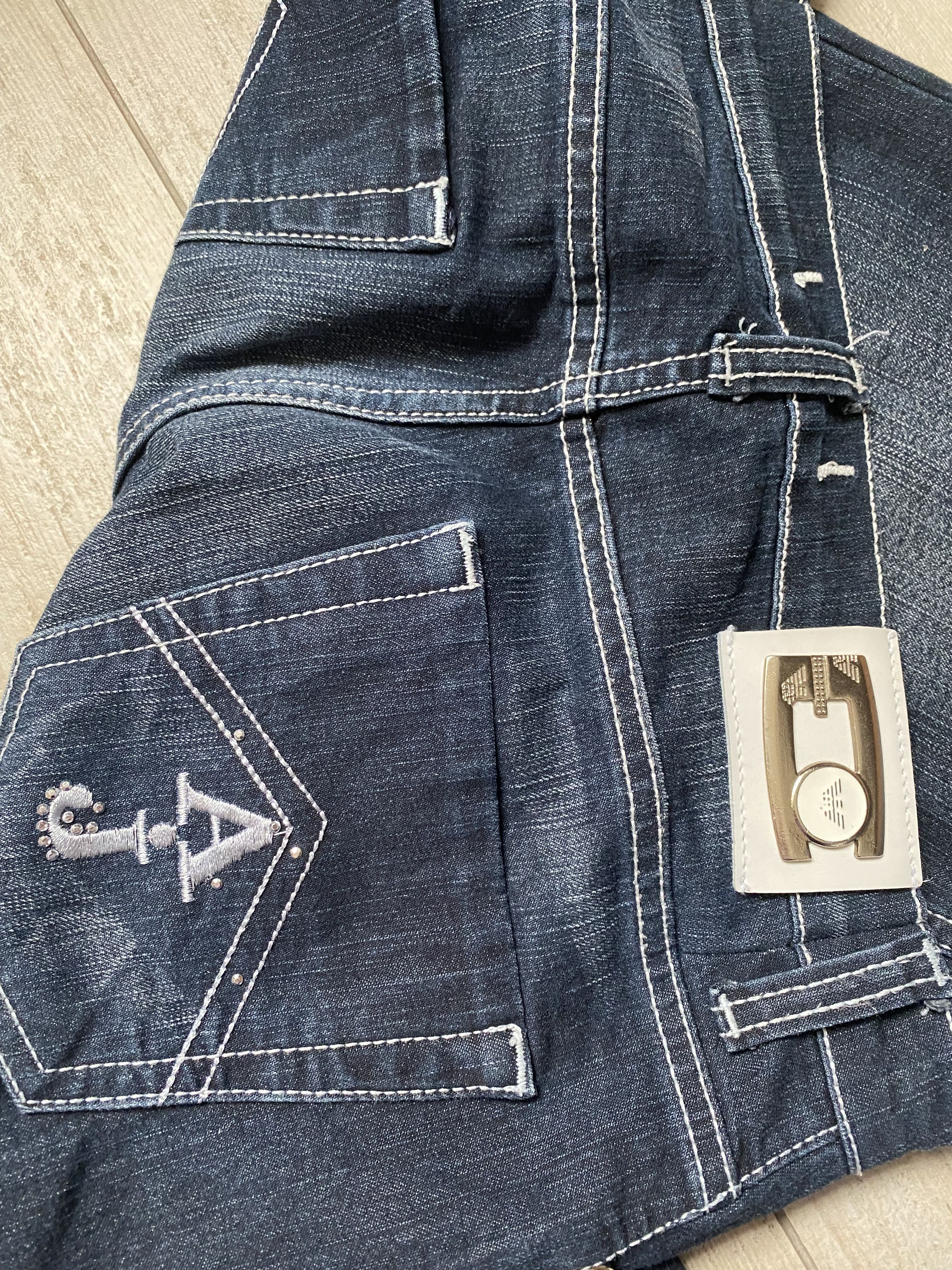 Armani × Emporio Armani × Giorgio Armani Armani Jeans Dark Vintage Denim – Size 31 👖✨ Size 31" - 7 Thumbnail
