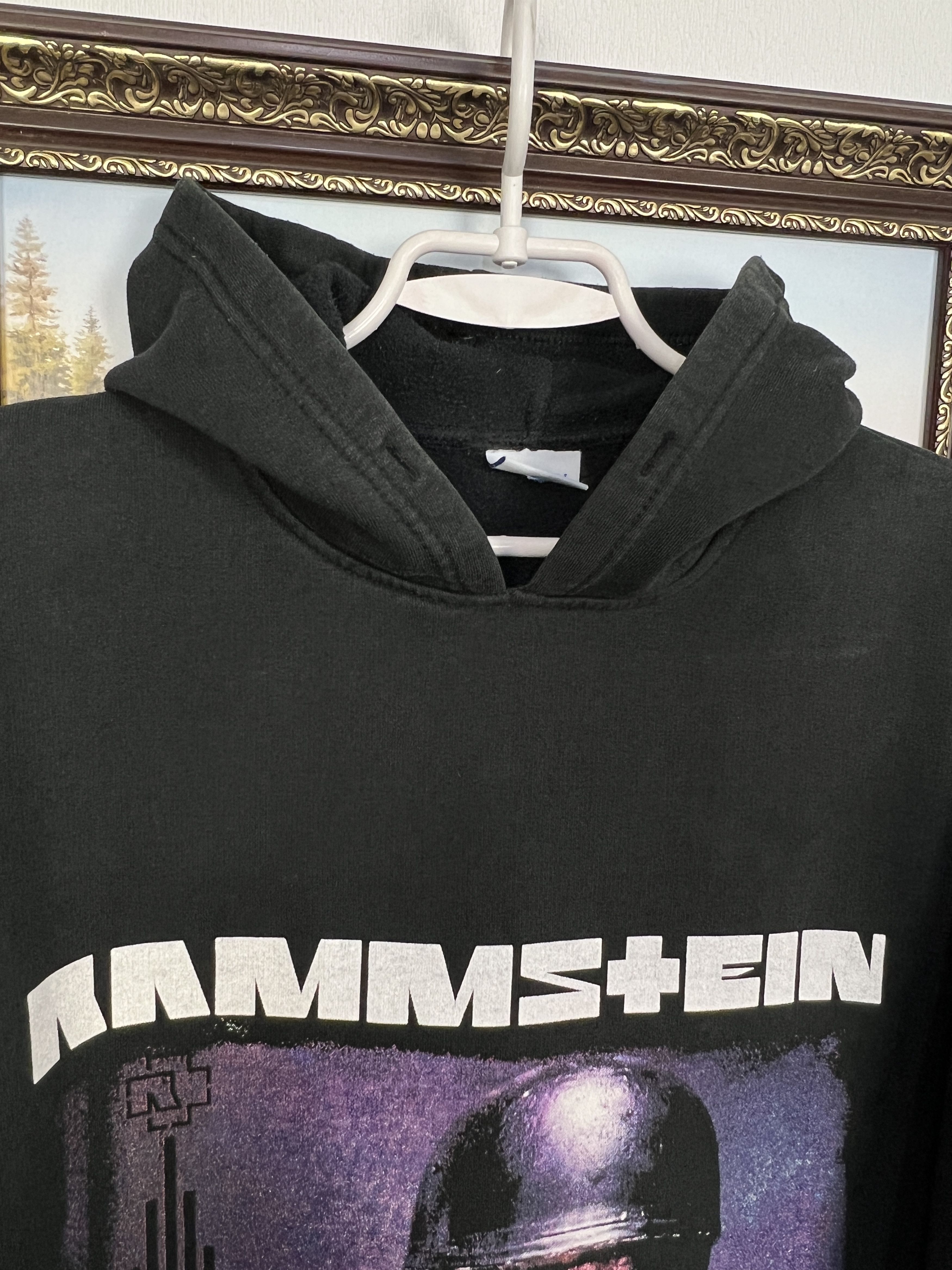 Vintage Rammstein Volkerball Metal Band Hoodie Jacket Over Print Size US M / EU 48-50 / 2 - 6 Thumbnail