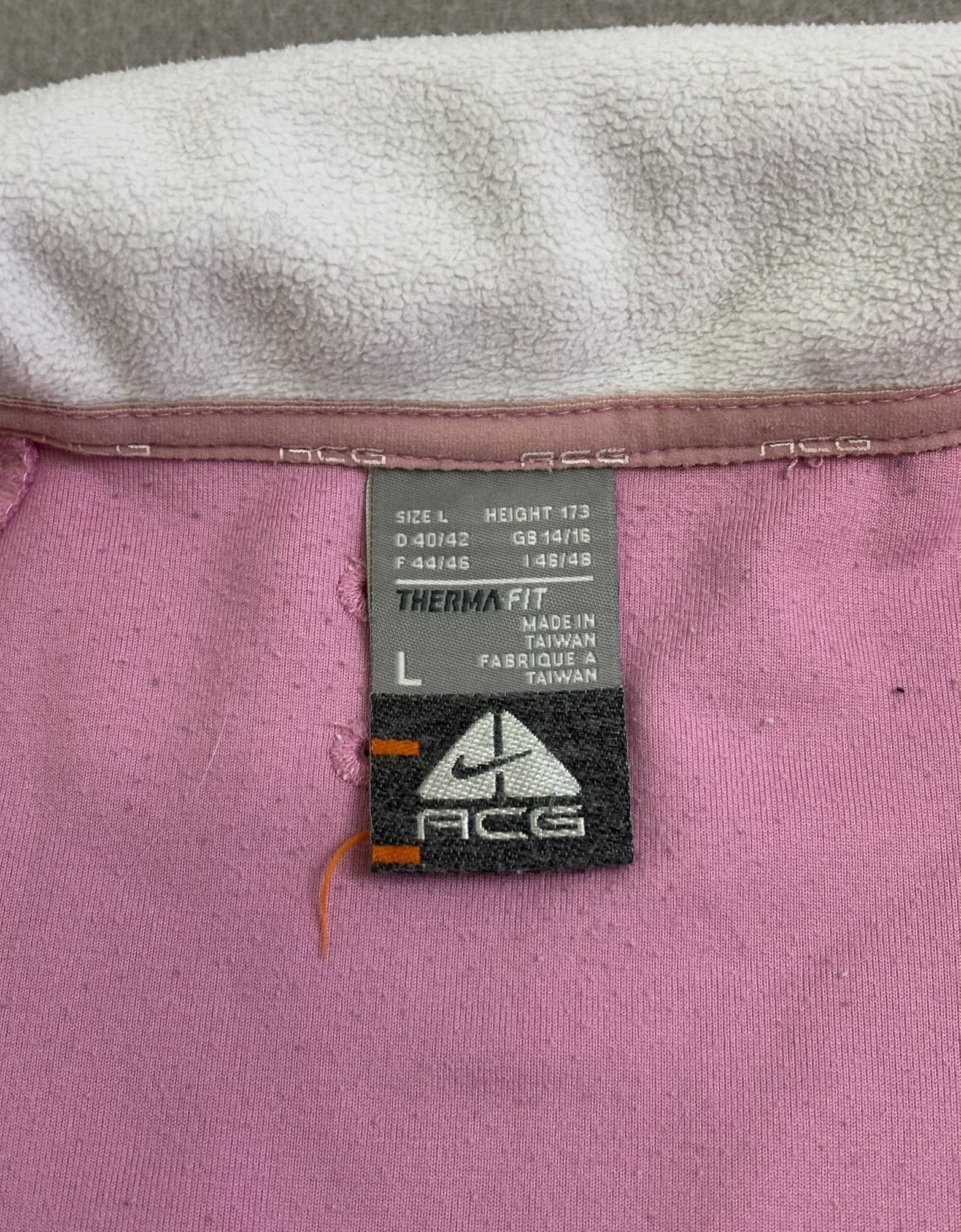Nike ACG Nike ACG Pink Fleece Size L Size L / US 10 / IT 46 - 17 Thumbnail