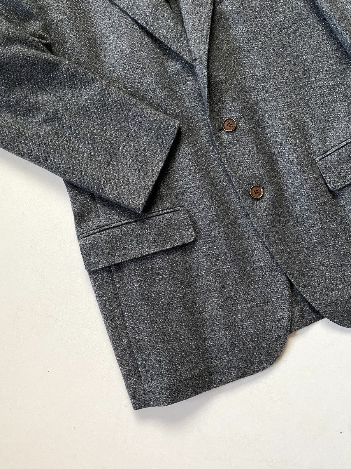 Loro Piana 🔥RRp 3740$ Loro Piana 100% Cashmere Goatskin Grey Blazer Size 42R - 7 Thumbnail