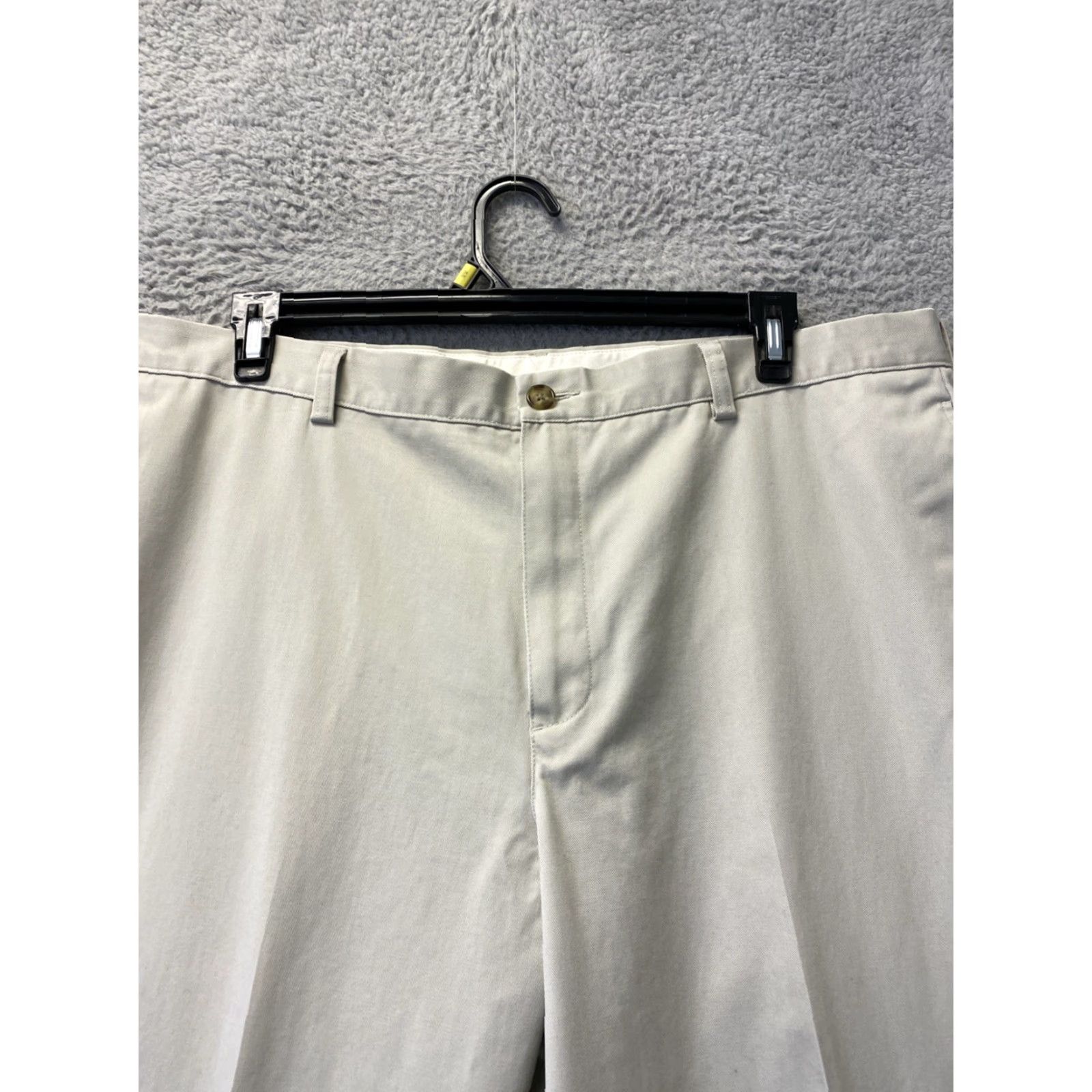 Vintage VINTAGE LL Bean Chino Pants Mens 40x30 Light Khaki Trousers / 166-4 Size US 40 / EU 56 - 4 Thumbnail