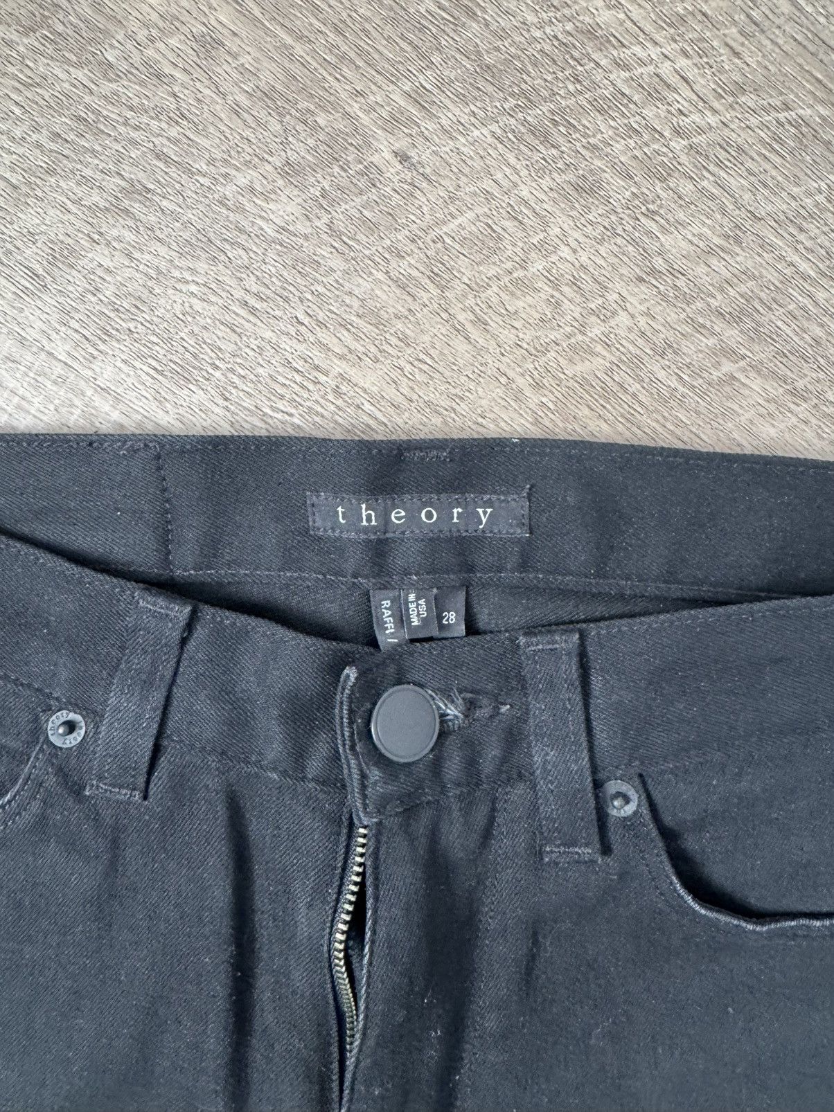 Theory Raffi Black pants Size US 28 / EU 44 - 2 Thumbnail