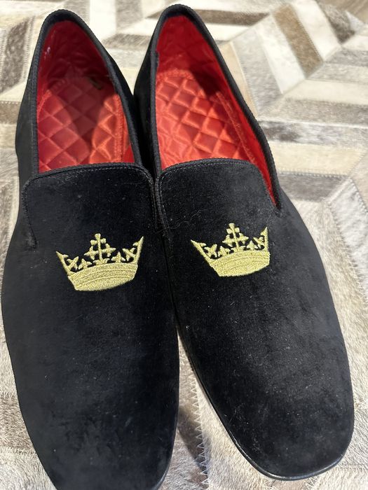 Brooks brothers velvet slippers hot sale