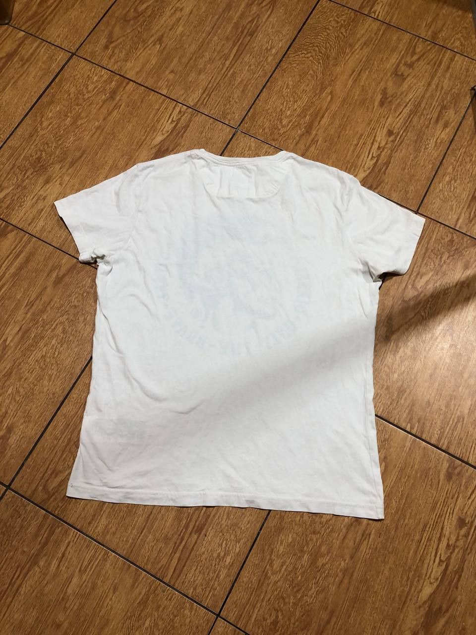 Diesel Vintage white Diesel T-Shirt big logo center crazy Y2K Size US XXL / EU 58 / 5 - 15 Thumbnail