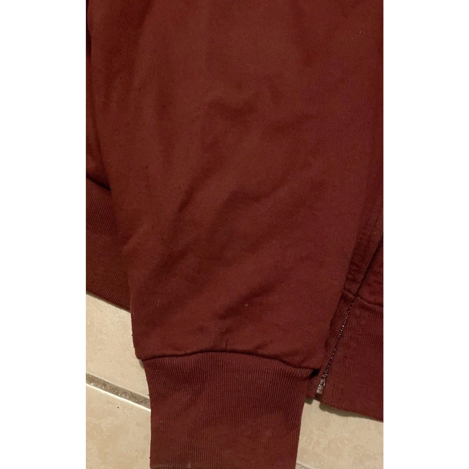 Vintage VINTAGE Camber 90s Faded Waffle Lined Thermal Zip Hoodie XL Red USA Trucker Grunge 80s Shirt Men Mens Size US XL / EU 56 / 4 - 6 Thumbnail