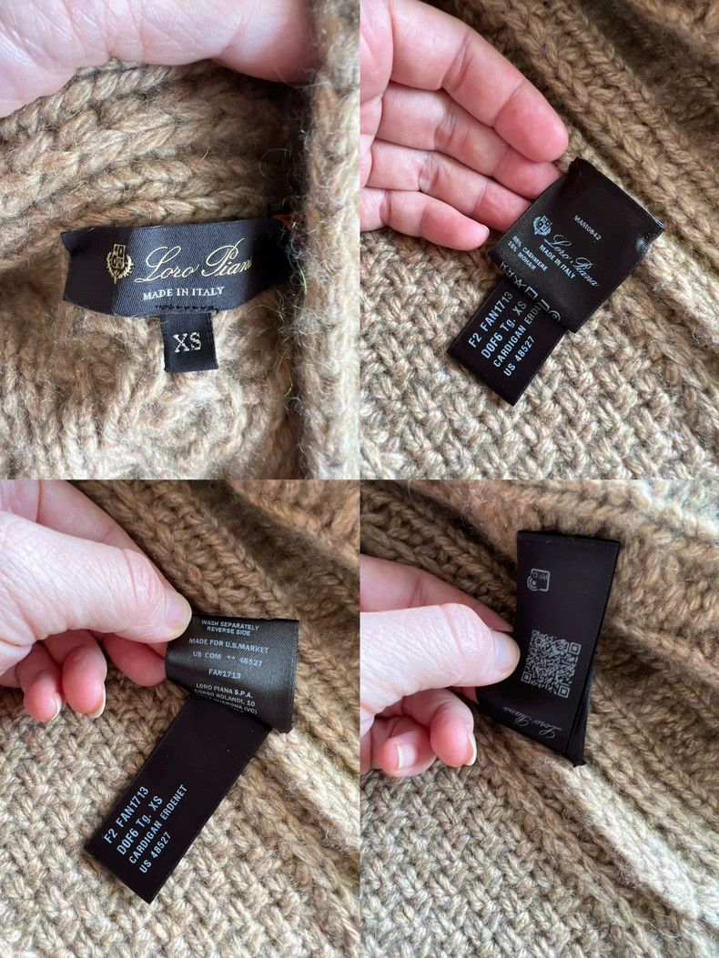 Loro Piana LORO PIANA Cashmere cardigan knit jacket Size XS / US 0-2 / IT 36-38 - 3 Thumbnail
