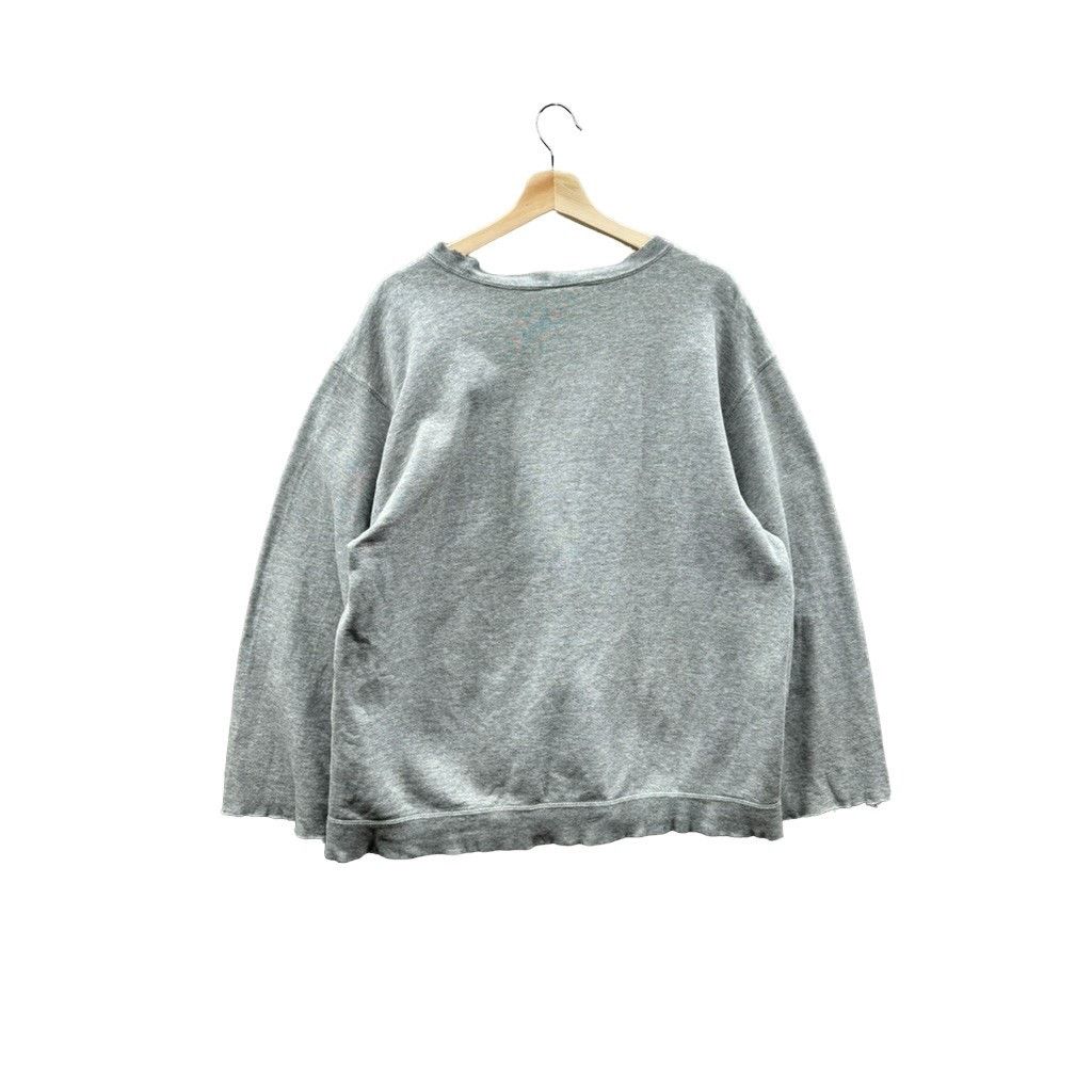 Nike × Vintage 1990's Nike Distressed Embroidered Swoosh Crewneck Size US L / EU 52-54 / 3 - 2 Thumbnail