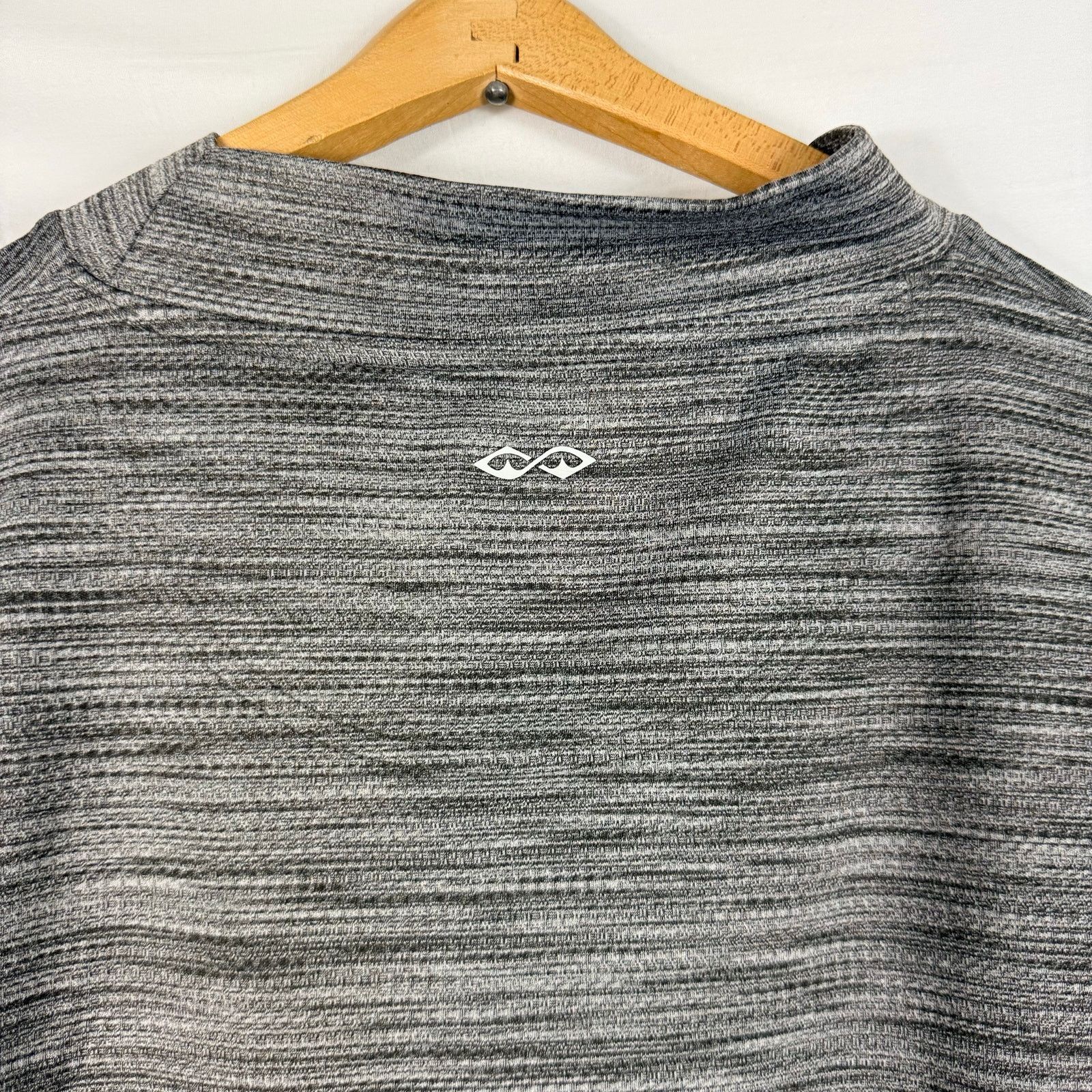Other Snake Eyes Mock Neck TShirt Long Sleeve Heather Gray Golf XL Size US XL / EU 56 / 4 - 5 Thumbnail