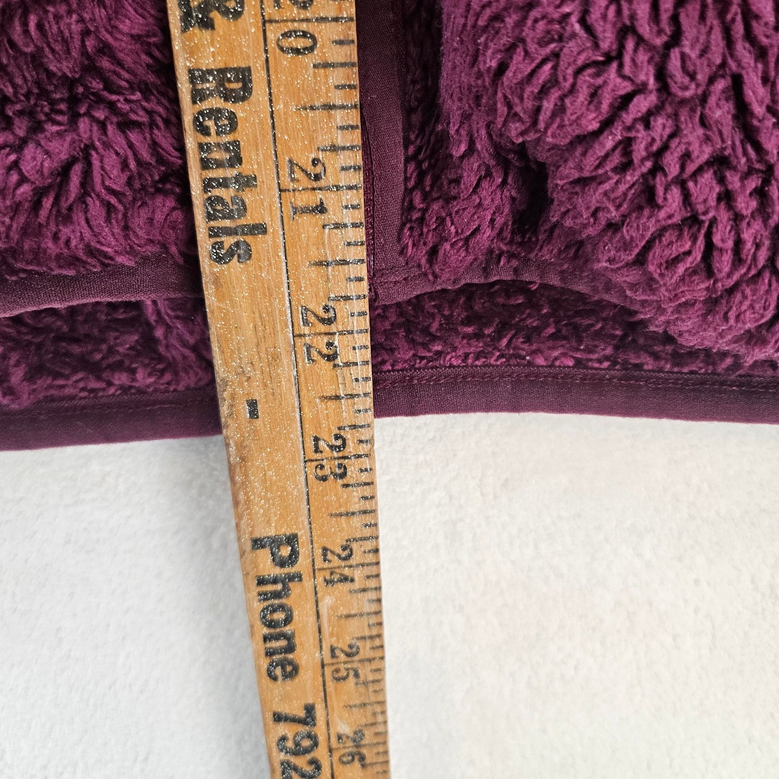 Columbia COLUMBIA WOMEN'S MEDIUM MAROON SHERPA FLEECE HOODED Size M / US 6-8 / IT 42-44 - 4 Thumbnail